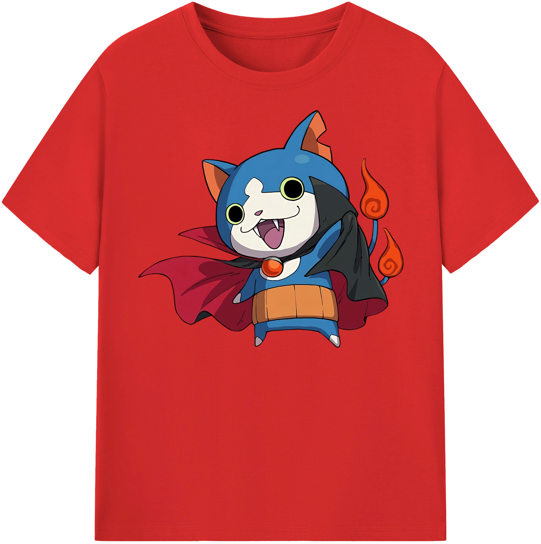 （画像用） 妖怪ウォッチ Yo-kai Watch 綿100％半袖Tシャツ（フロントプリント）