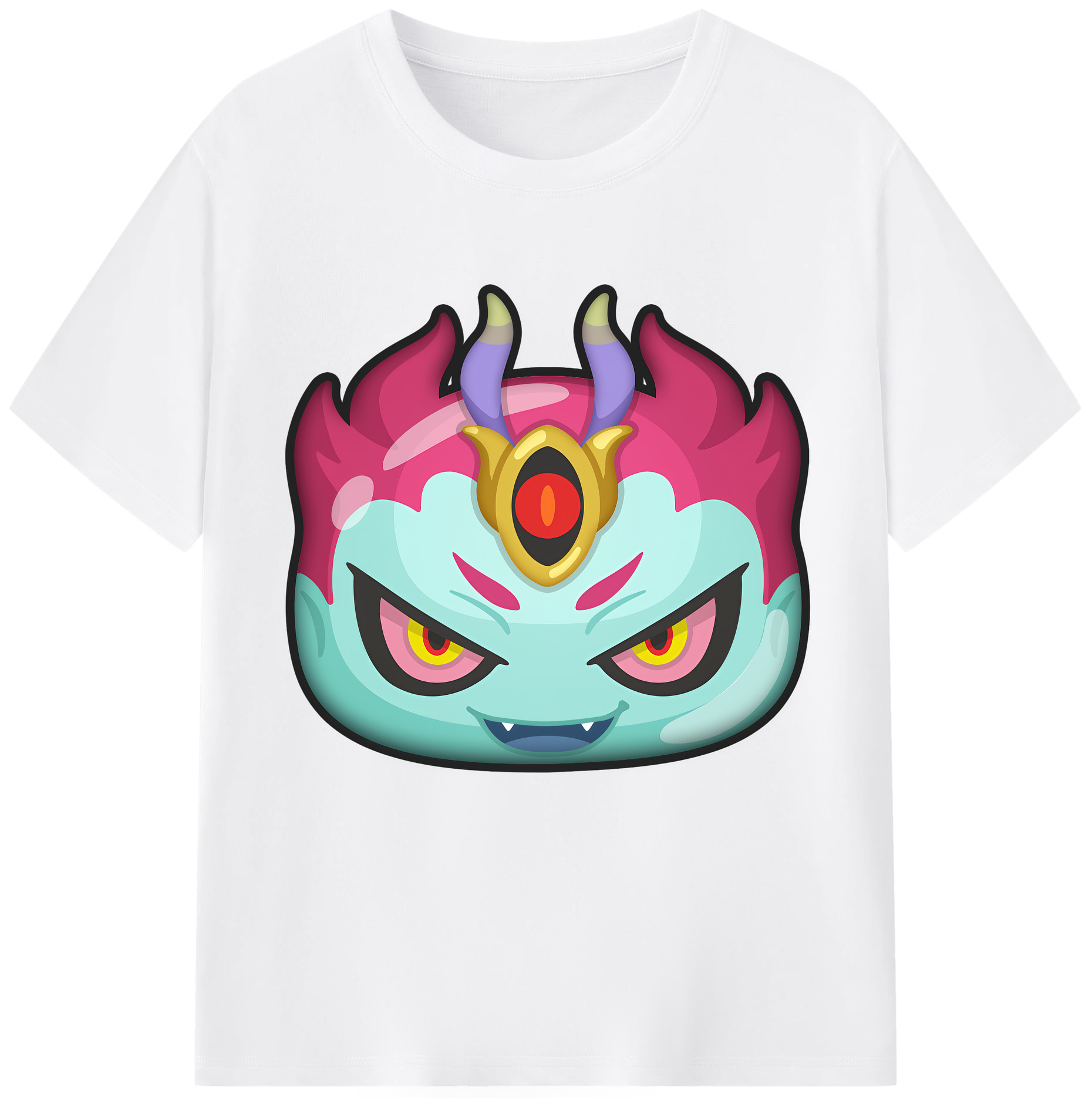 （画像用） 妖怪ウォッチ Yo-kai Watch 綿100％半袖Tシャツ（フロントプリント）