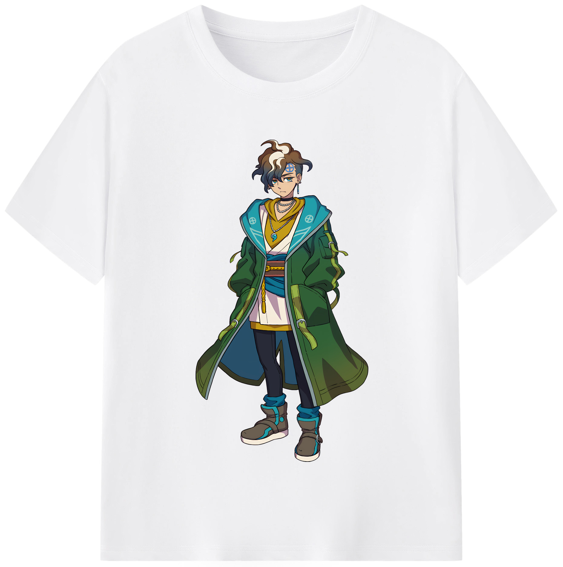 （画像用） 妖怪ウォッチ Yo-kai Watch 綿100％半袖Tシャツ（フロントプリント）