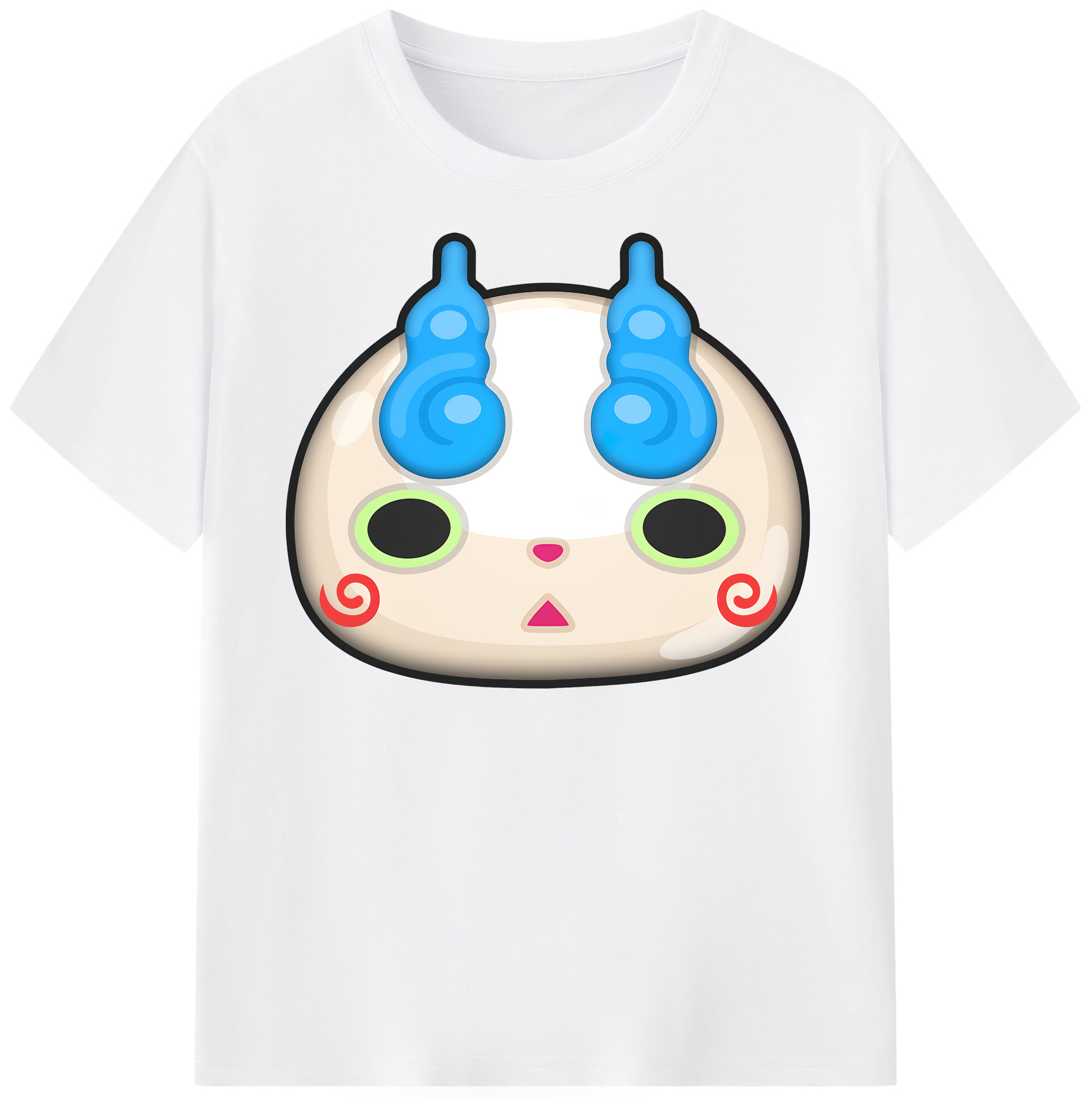 （画像用） 妖怪ウォッチ Yo-kai Watch 綿100％半袖Tシャツ（フロントプリント）