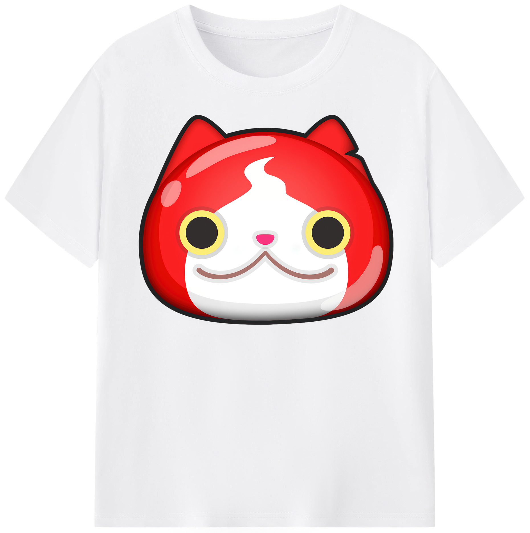 （画像用） 妖怪ウォッチ Yo-kai Watch 綿100％半袖Tシャツ（フロントプリント）