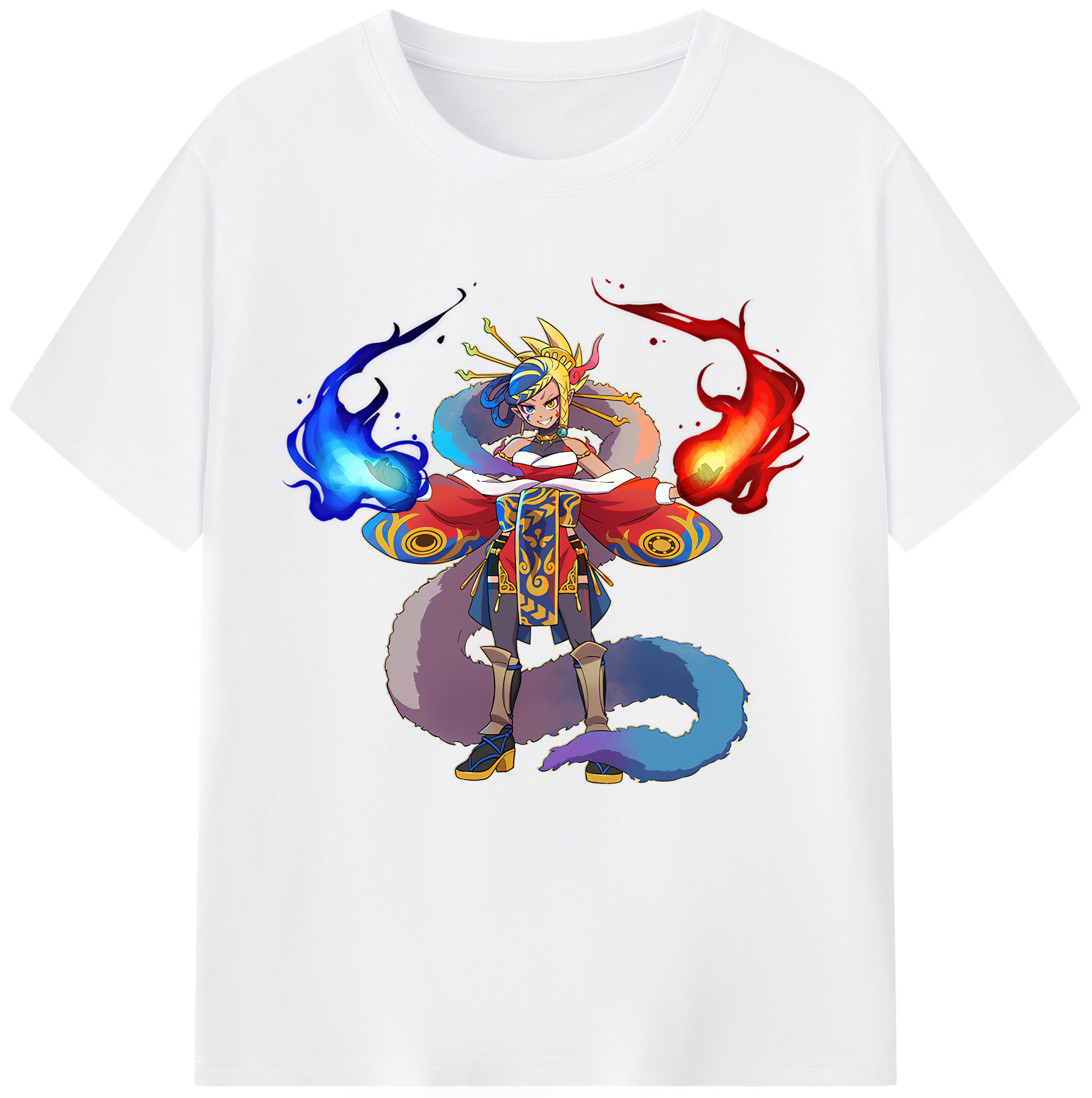 （画像用） 妖怪ウォッチ Yo-kai Watch 綿100％半袖Tシャツ（フロントプリント）