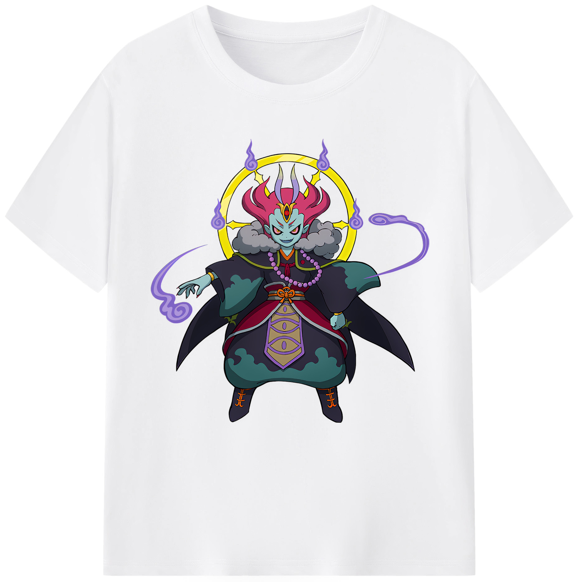 （画像用） 妖怪ウォッチ Yo-kai Watch 綿100％半袖Tシャツ（フロントプリント）