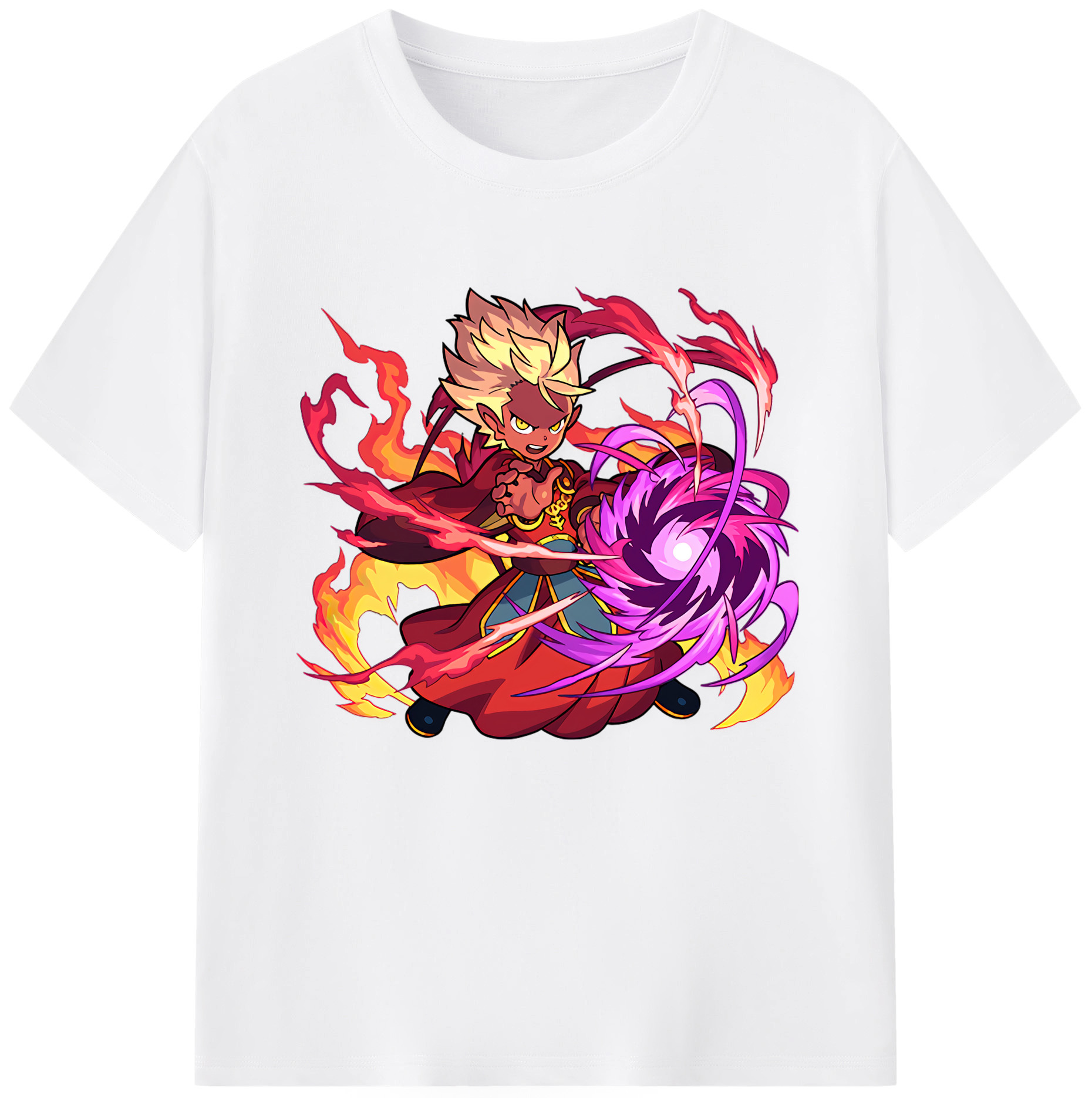 （画像用） 妖怪ウォッチ Yo-kai Watch 綿100％半袖Tシャツ（フロントプリント）