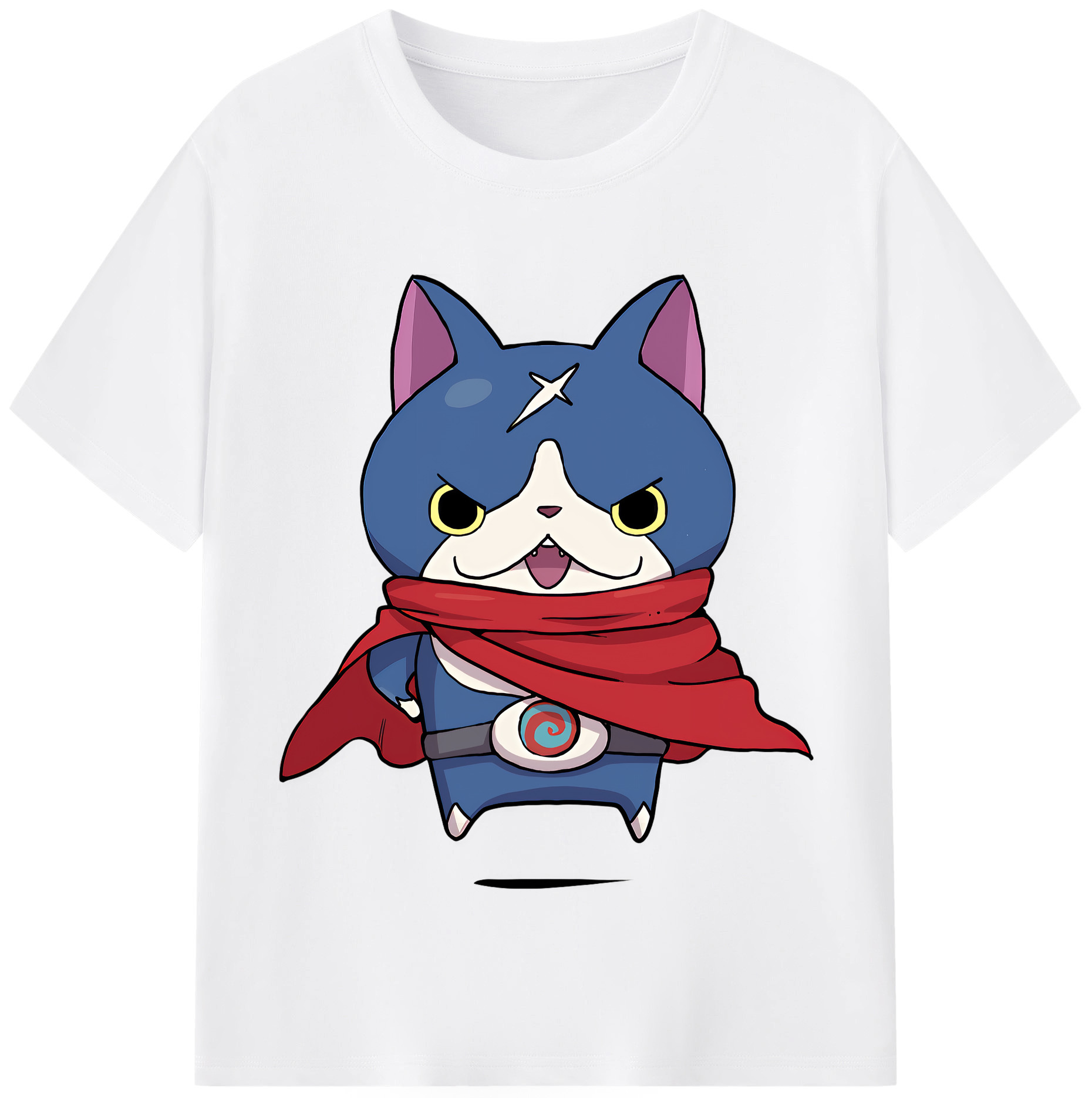 （画像用） 妖怪ウォッチ Yo-kai Watch 綿100％半袖Tシャツ（フロントプリント）