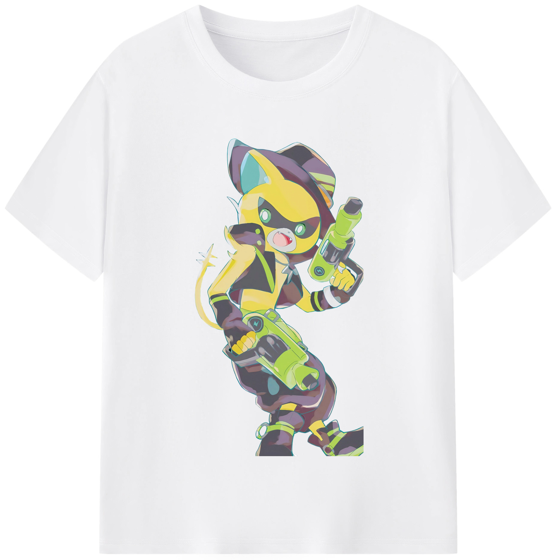 （画像用） 妖怪ウォッチ Yo-kai Watch 綿100％半袖Tシャツ（フロントプリント）