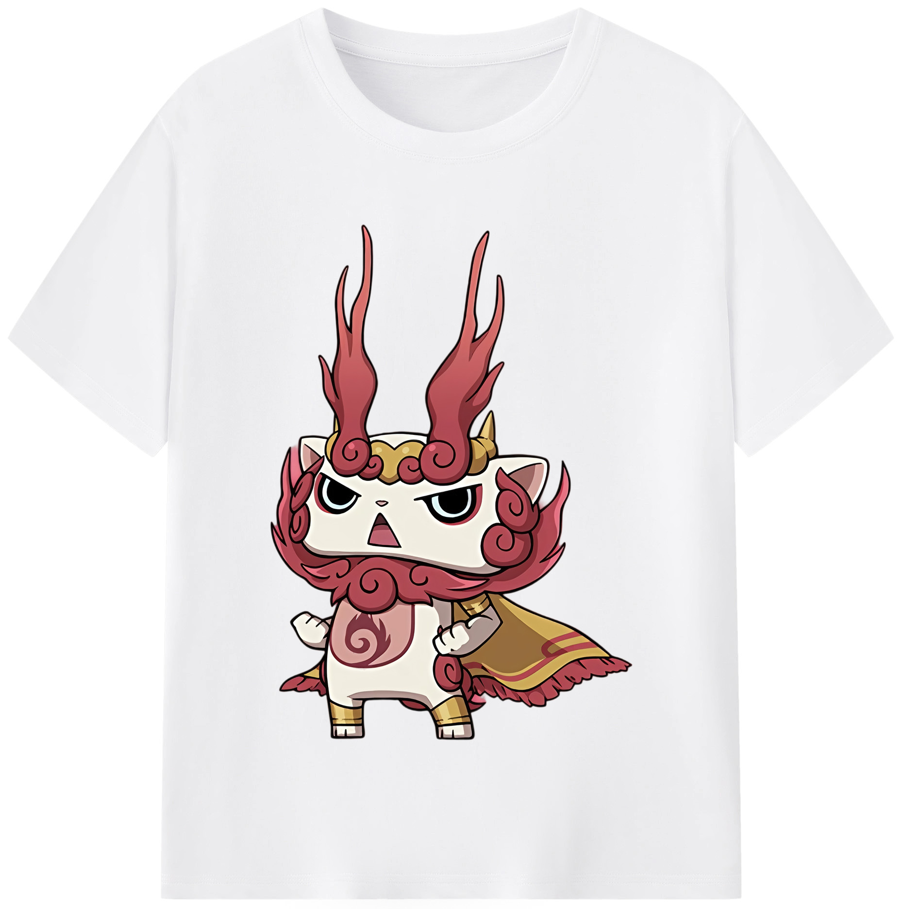 （画像用） 妖怪ウォッチ Yo-kai Watch 綿100％半袖Tシャツ（フロントプリント）