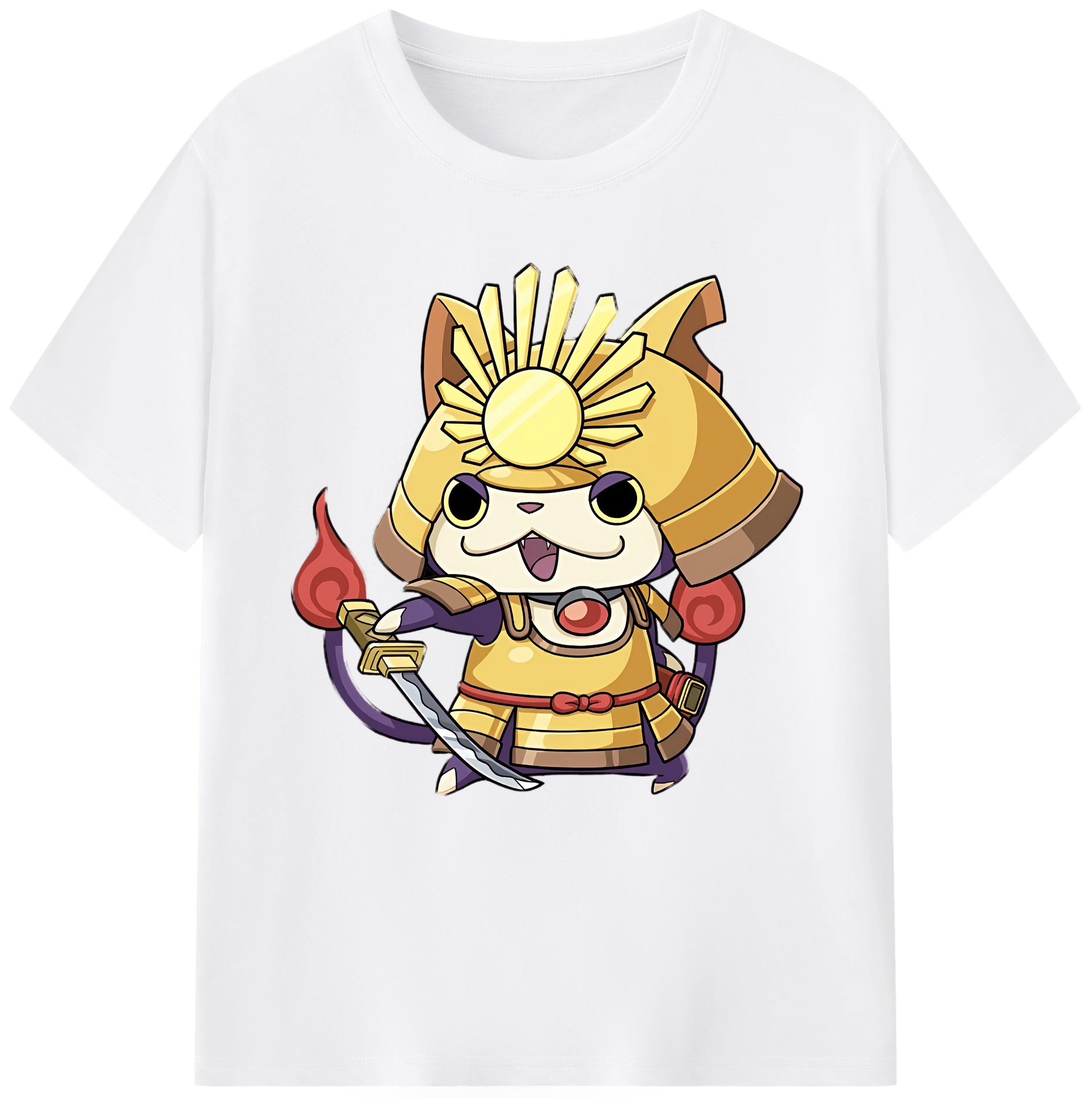 （画像用） 妖怪ウォッチ Yo-kai Watch 綿100％半袖Tシャツ（フロントプリント）