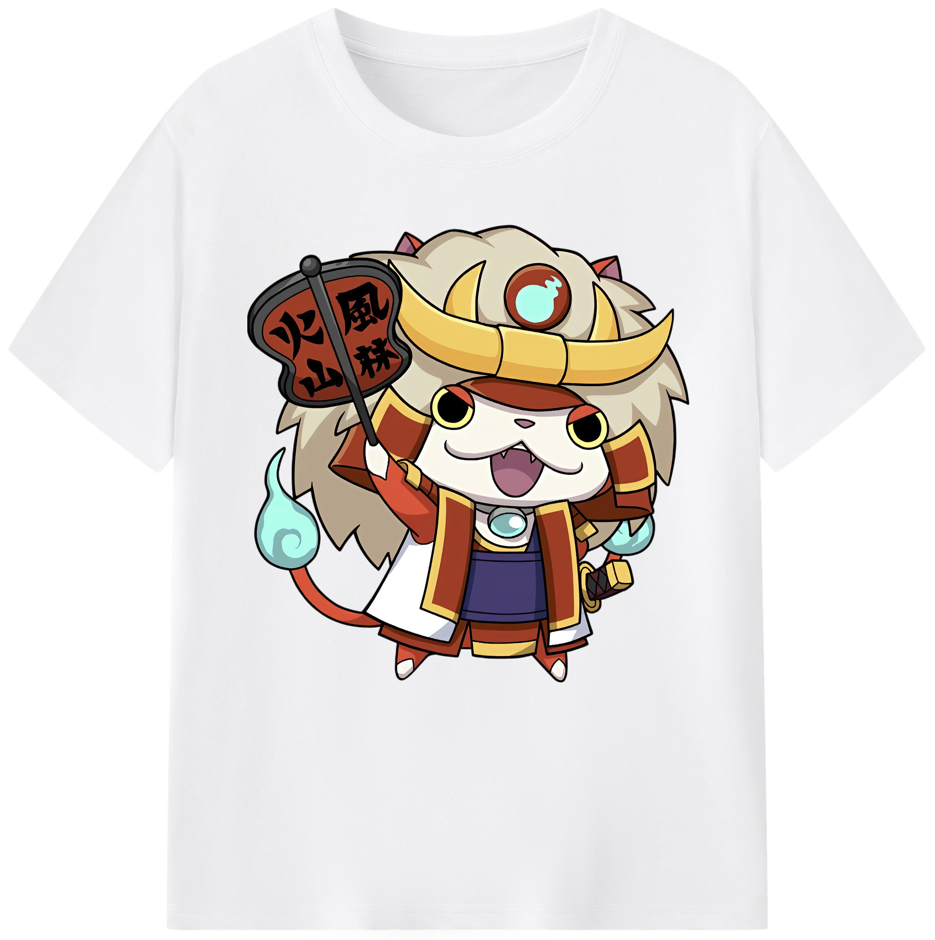 （画像用） 妖怪ウォッチ Yo-kai Watch 綿100％半袖Tシャツ（フロントプリント）