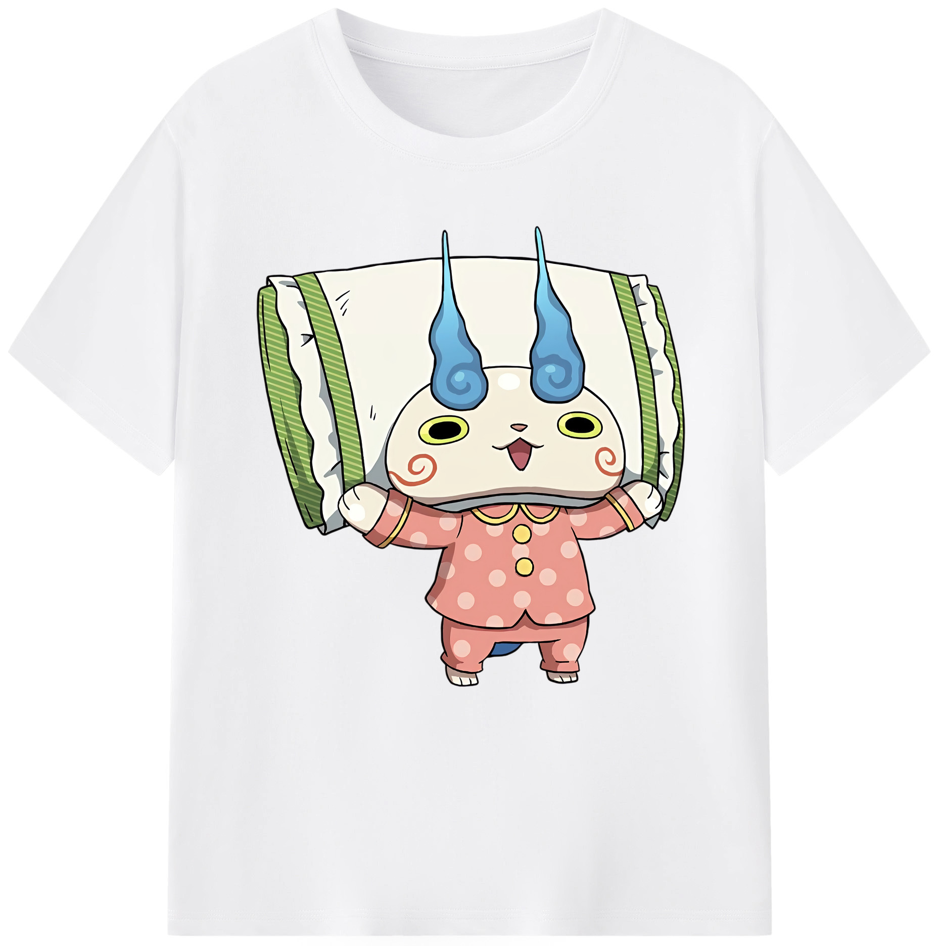 （画像用） 妖怪ウォッチ Yo-kai Watch 綿100％半袖Tシャツ（フロントプリント）
