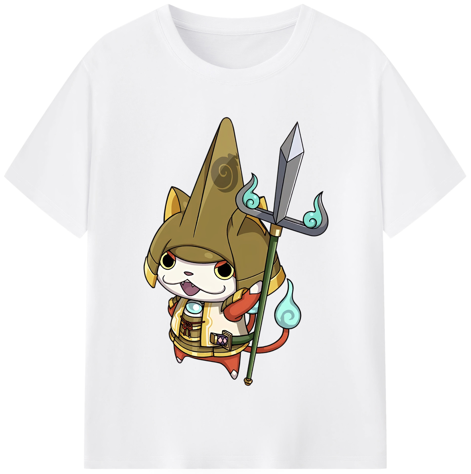 （画像用） 妖怪ウォッチ Yo-kai Watch 綿100％半袖Tシャツ（フロントプリント）