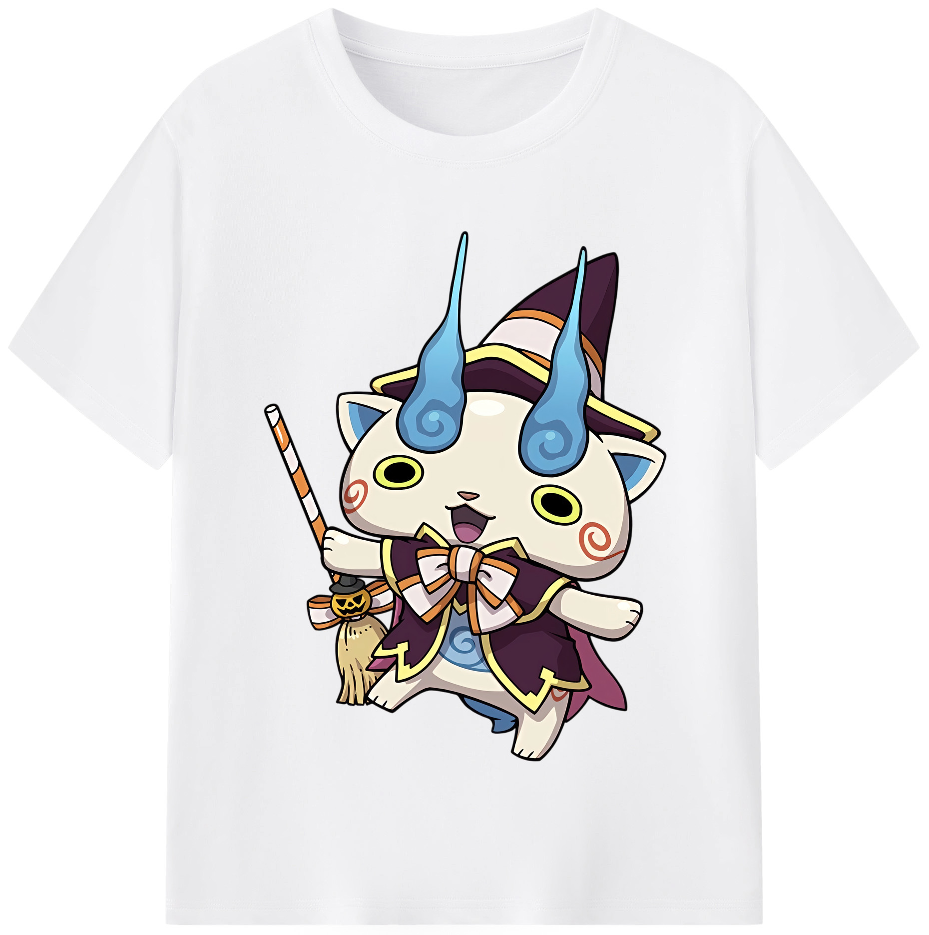 （画像用） 妖怪ウォッチ Yo-kai Watch 綿100％半袖Tシャツ（フロントプリント）