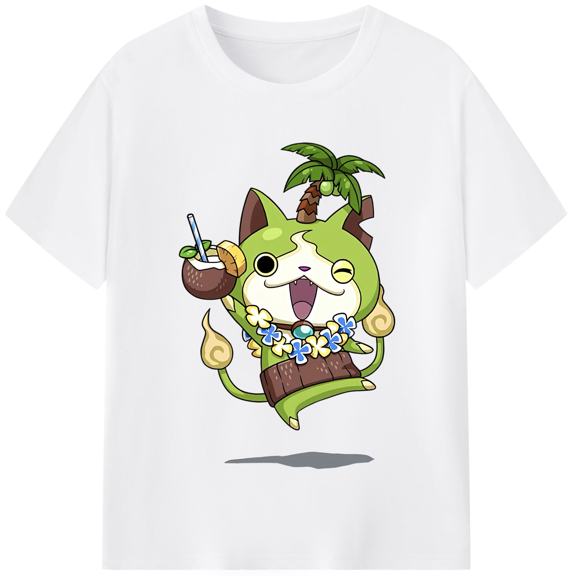 （画像用） 妖怪ウォッチ Yo-kai Watch 綿100％半袖Tシャツ（フロントプリント）