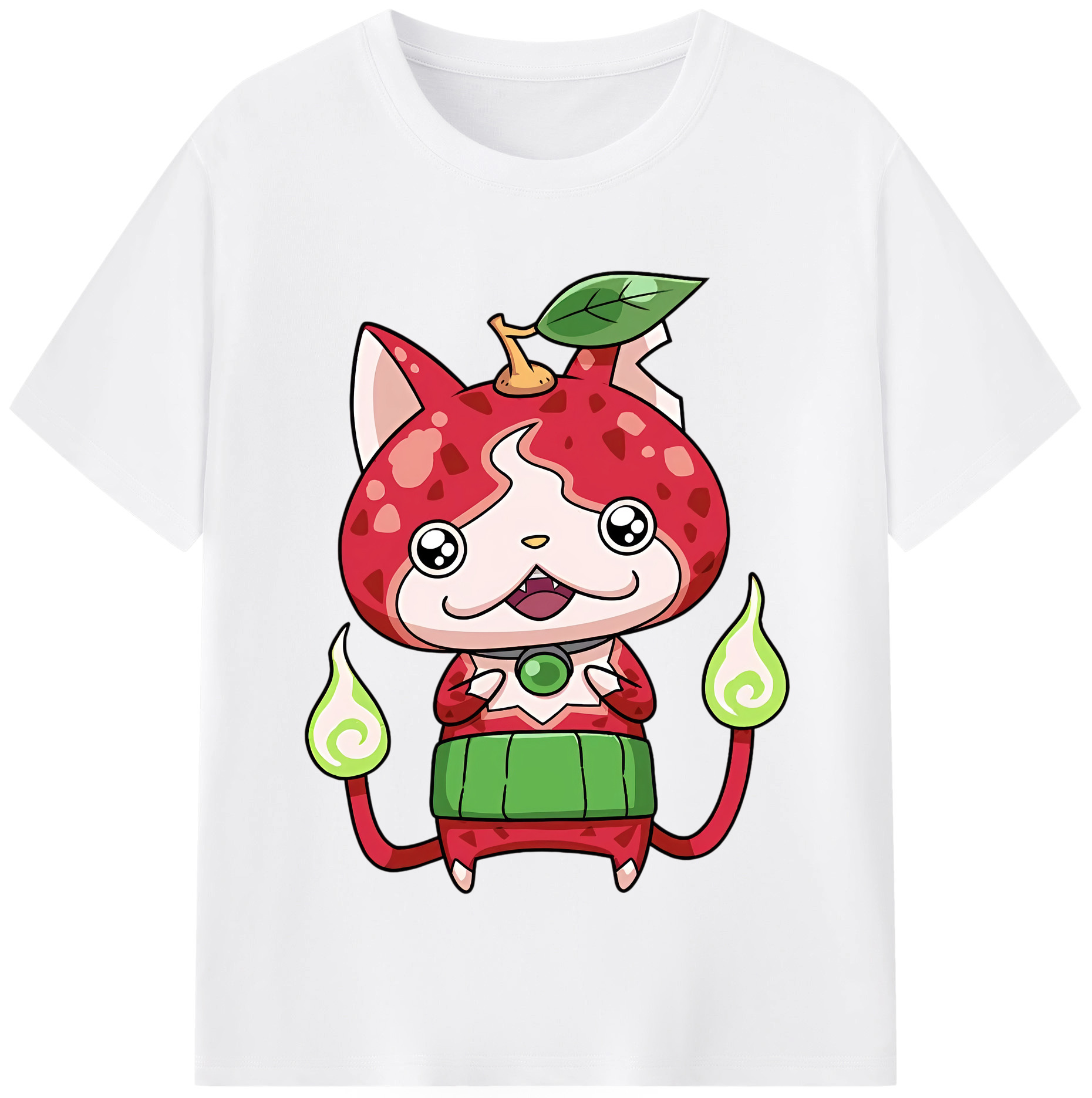 （画像用） 妖怪ウォッチ Yo-kai Watch 綿100％半袖Tシャツ（フロントプリント）