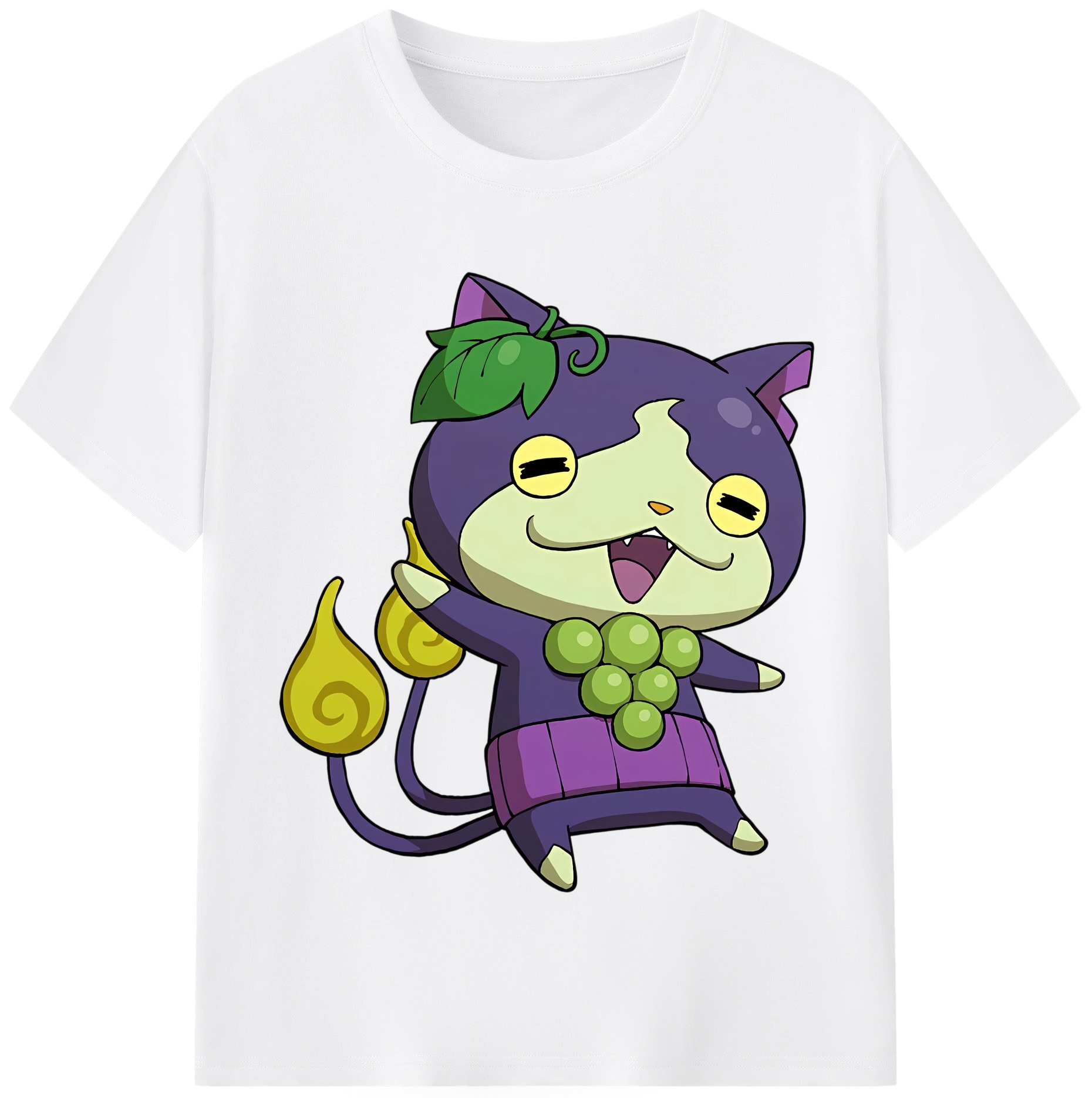 （画像用） 妖怪ウォッチ Yo-kai Watch 綿100％半袖Tシャツ（フロントプリント）