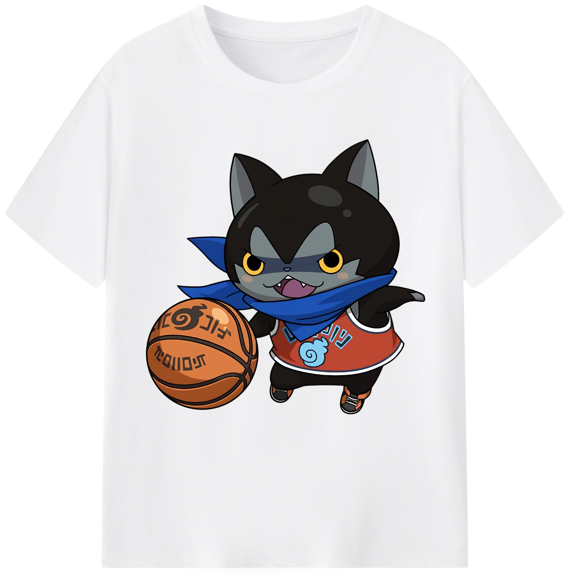 （画像用） 妖怪ウォッチ Yo-kai Watch 綿100％半袖Tシャツ（フロントプリント）