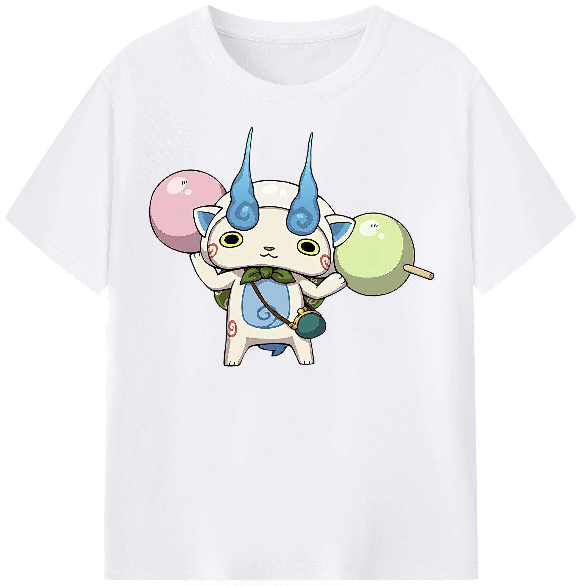 （画像用） 妖怪ウォッチ Yo-kai Watch 綿100％半袖Tシャツ（フロントプリント）