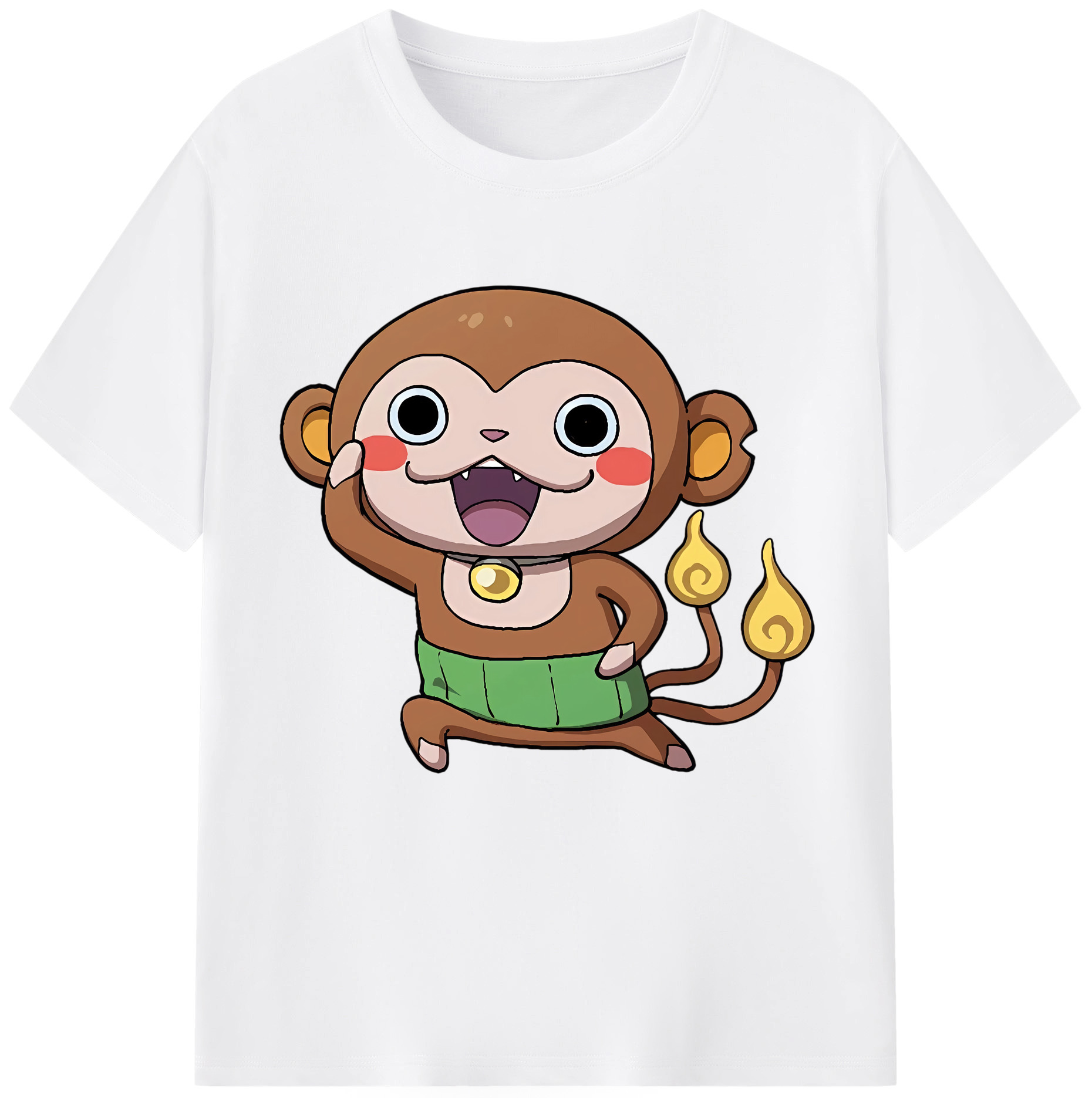 （画像用） 妖怪ウォッチ Yo-kai Watch 綿100％半袖Tシャツ（フロントプリント）