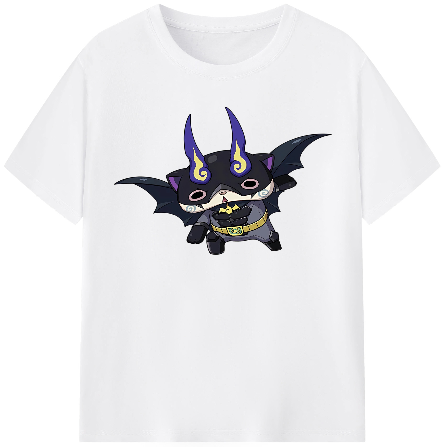 （画像用） 妖怪ウォッチ Yo-kai Watch 綿100％半袖Tシャツ（フロントプリント）