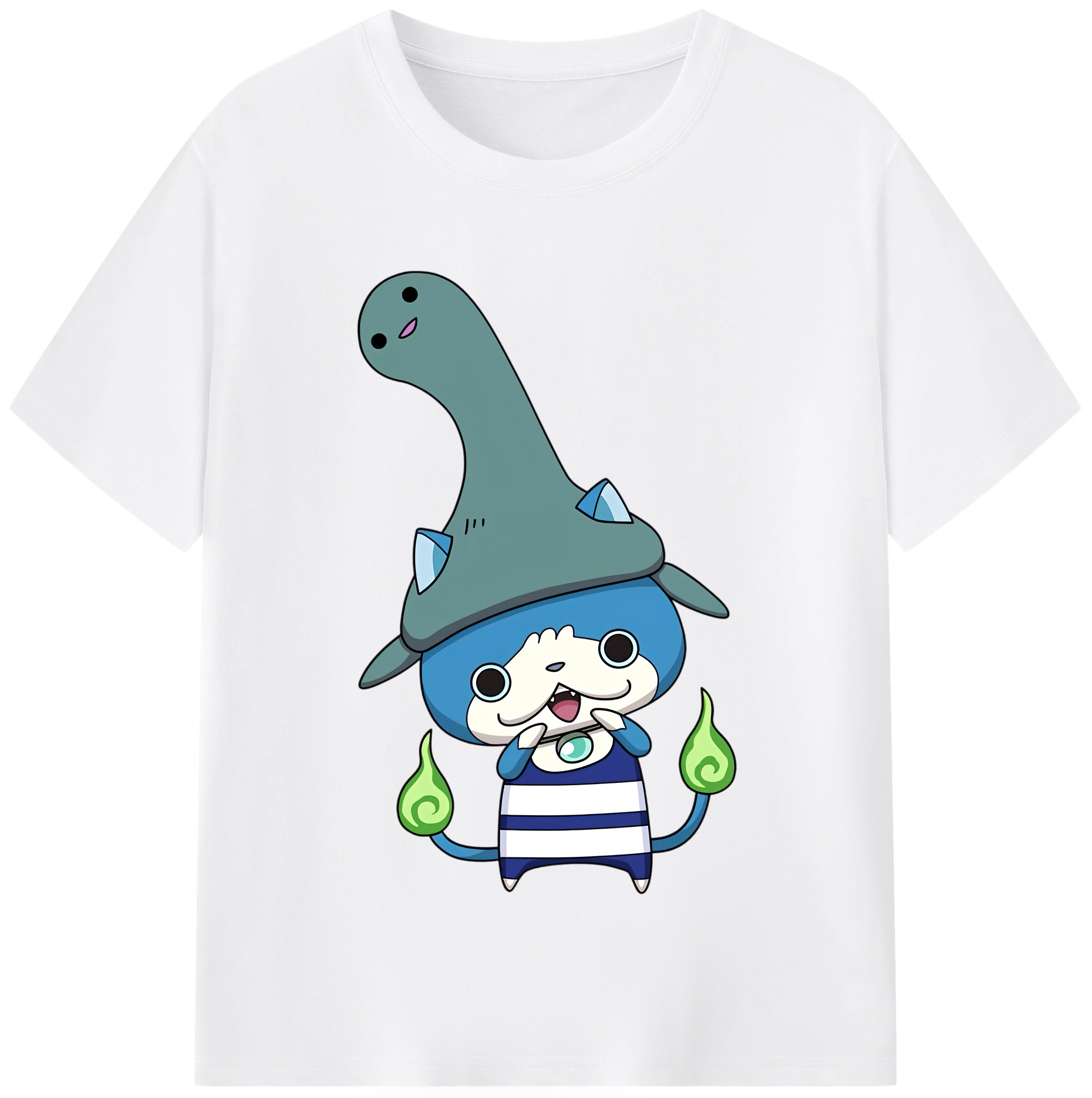 （画像用） 妖怪ウォッチ Yo-kai Watch 綿100％半袖Tシャツ（フロントプリント）