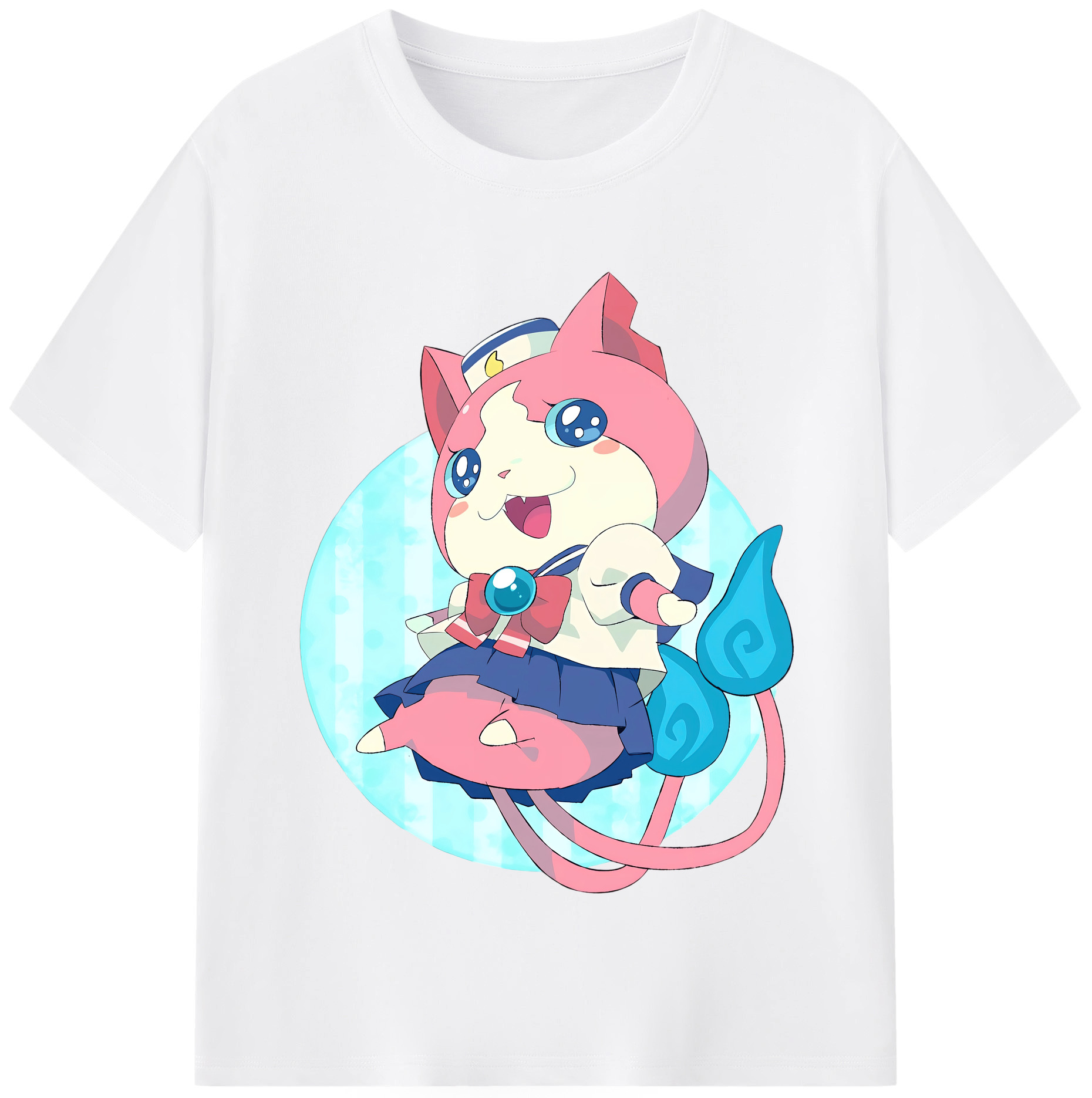 （画像用） 妖怪ウォッチ Yo-kai Watch 綿100％半袖Tシャツ（フロントプリント）