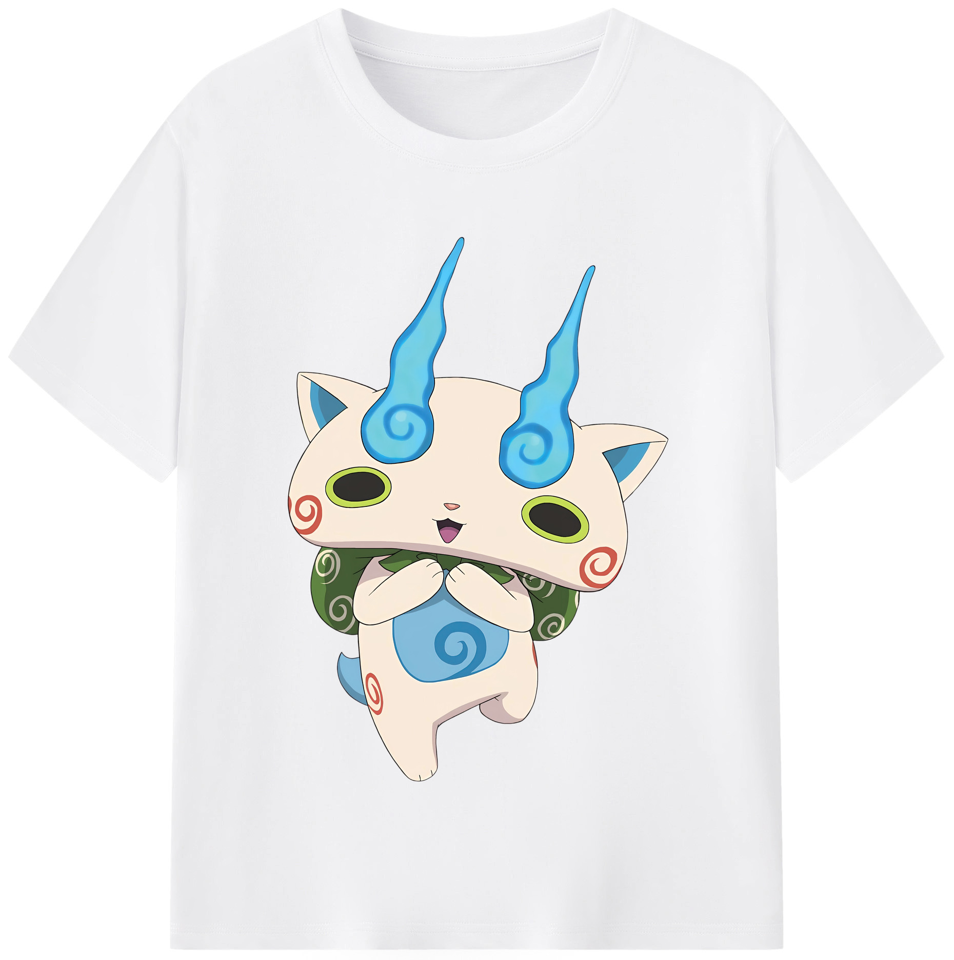 （画像用） 妖怪ウォッチ Yo-kai Watch 綿100％半袖Tシャツ（フロントプリント）