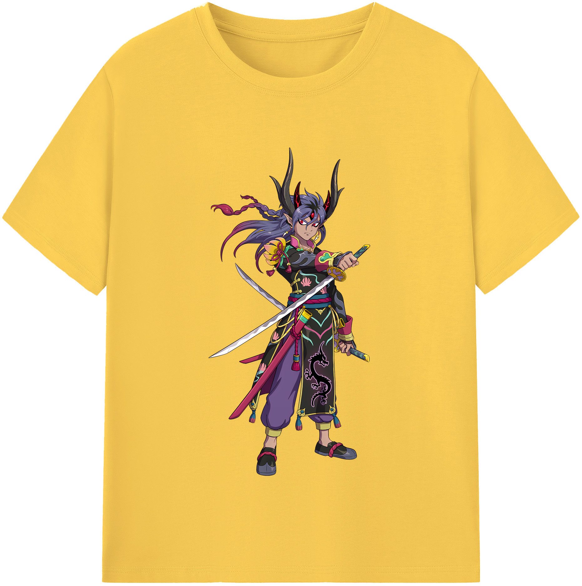 （画像用） 妖怪ウォッチ Yo-kai Watch 綿100％半袖Tシャツ（フロントプリント）