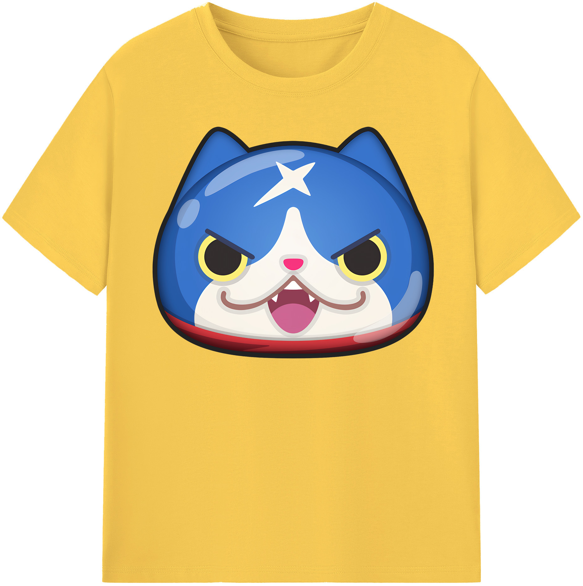 （画像用） 妖怪ウォッチ Yo-kai Watch 綿100％半袖Tシャツ（フロントプリント）