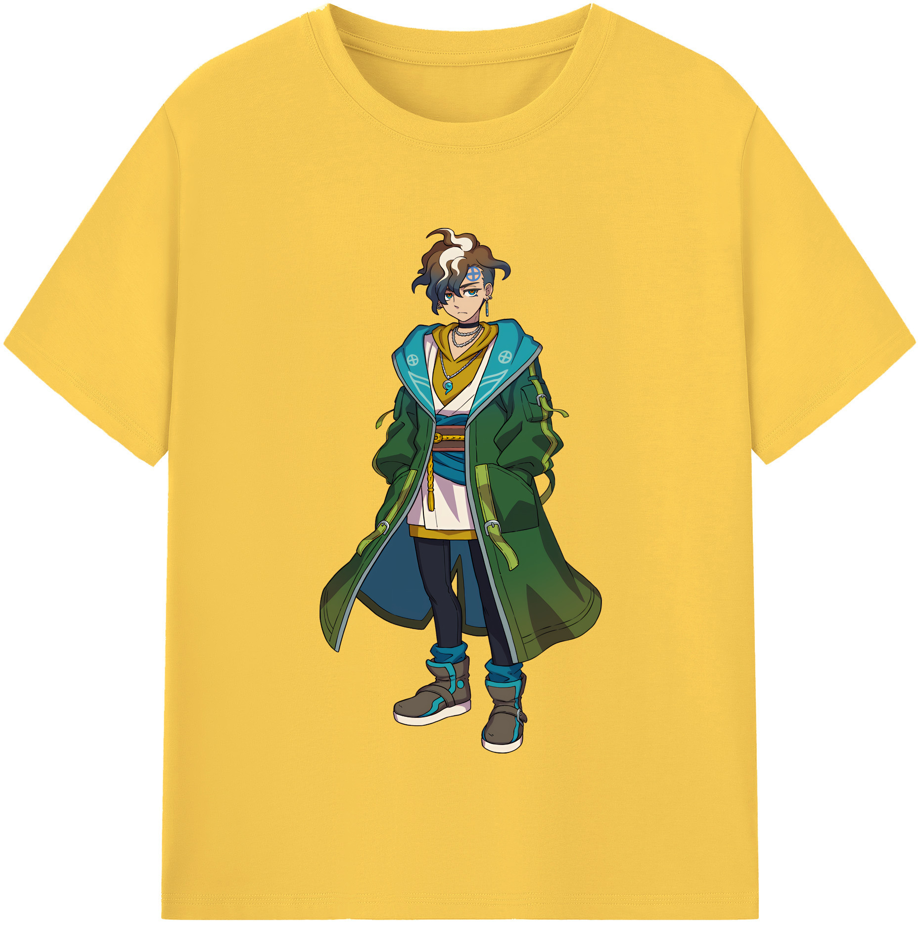 （画像用） 妖怪ウォッチ Yo-kai Watch 綿100％半袖Tシャツ（フロントプリント）