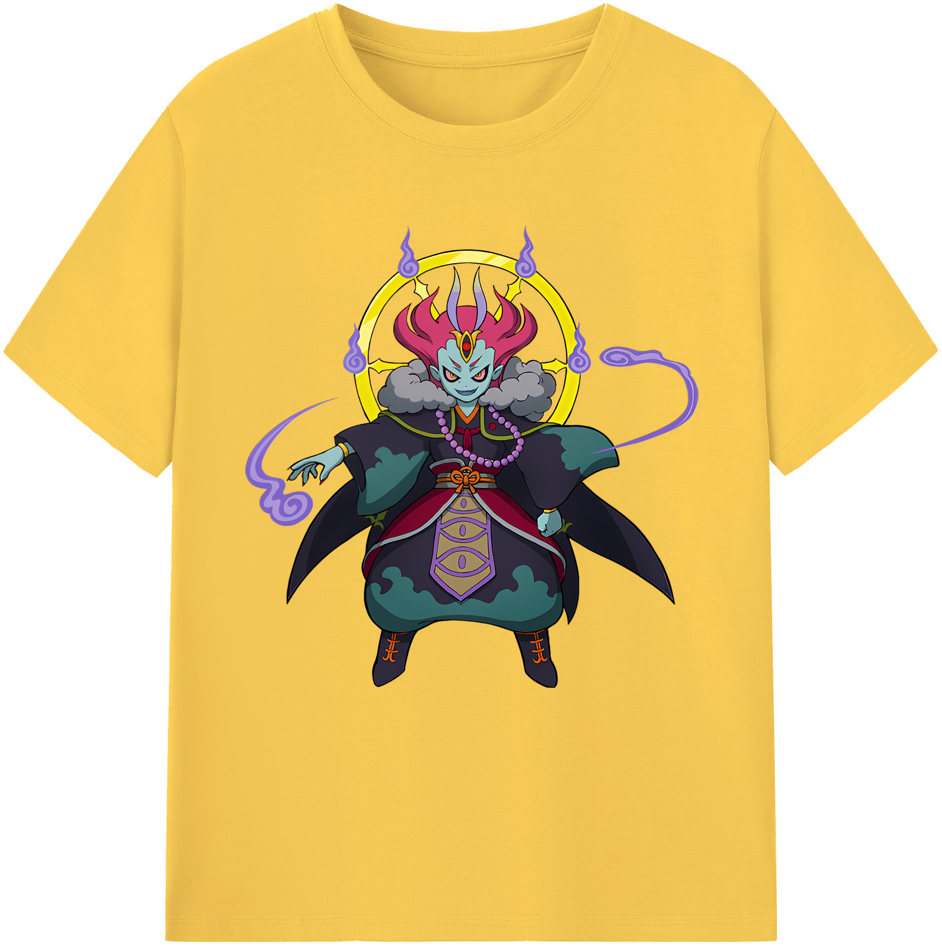（画像用） 妖怪ウォッチ Yo-kai Watch 綿100％半袖Tシャツ（フロントプリント）