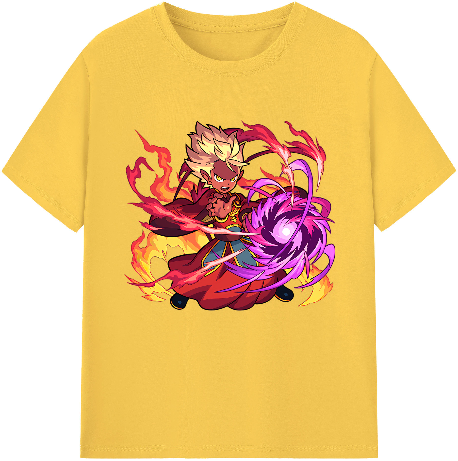 （画像用） 妖怪ウォッチ Yo-kai Watch 綿100％半袖Tシャツ（フロントプリント）