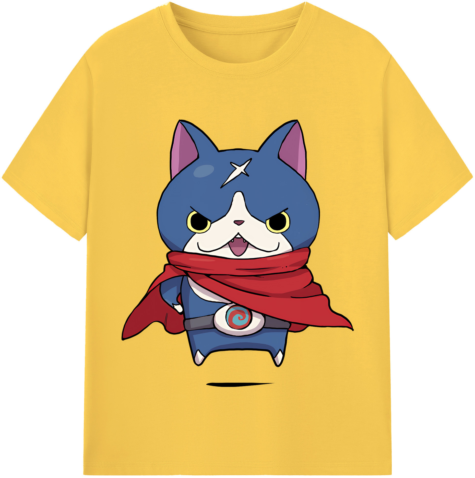 （画像用） 妖怪ウォッチ Yo-kai Watch 綿100％半袖Tシャツ（フロントプリント）
