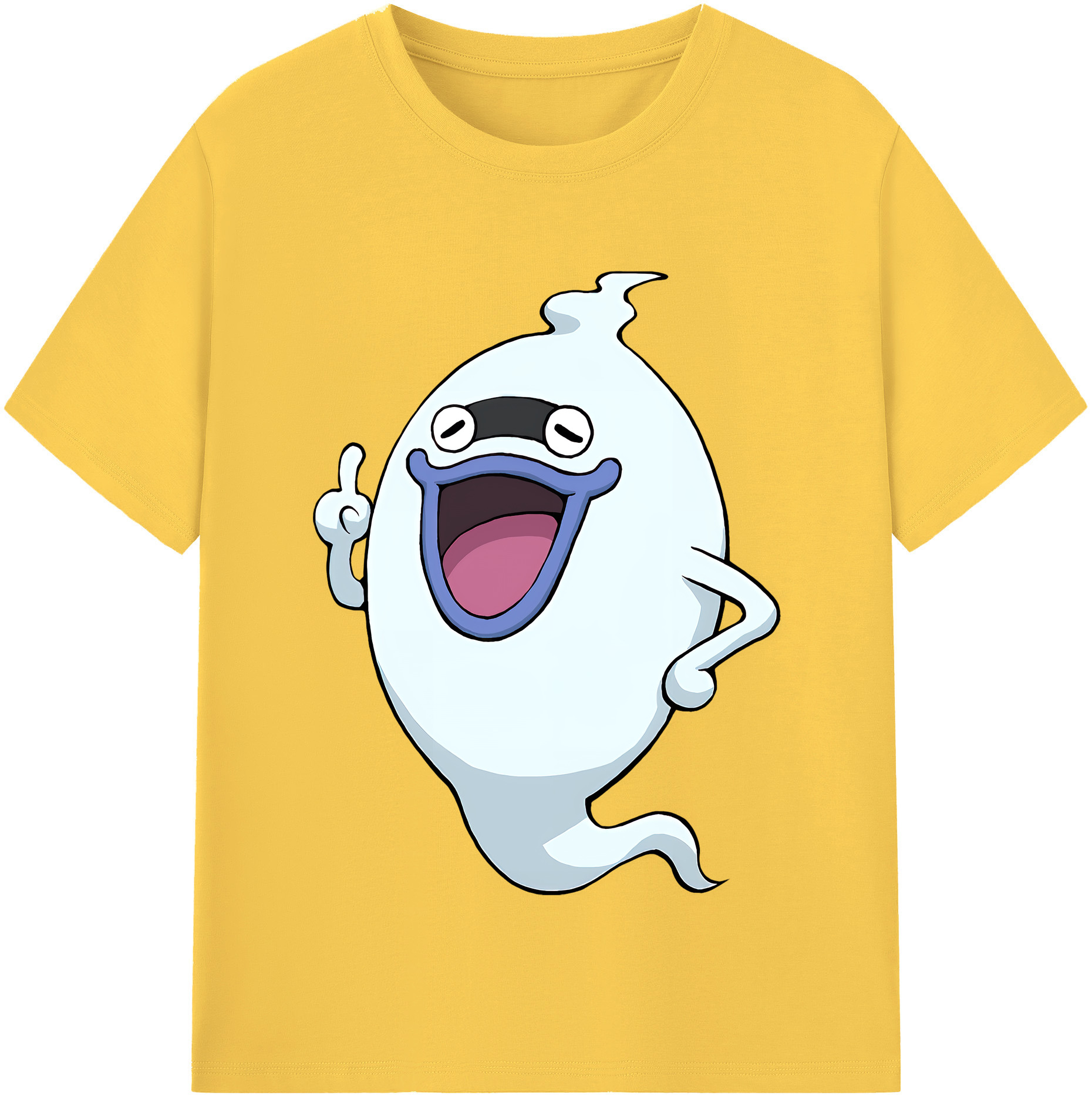（画像用） 妖怪ウォッチ Yo-kai Watch 綿100％半袖Tシャツ（フロントプリント）