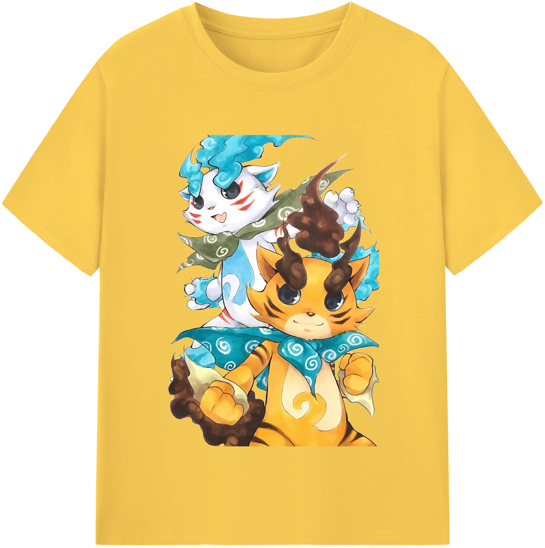 （画像用） 妖怪ウォッチ Yo-kai Watch 綿100％半袖Tシャツ（フロントプリント）