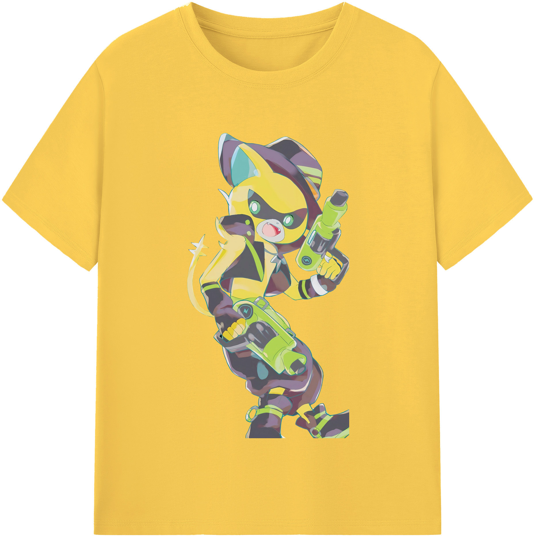 （画像用） 妖怪ウォッチ Yo-kai Watch 綿100％半袖Tシャツ（フロントプリント）