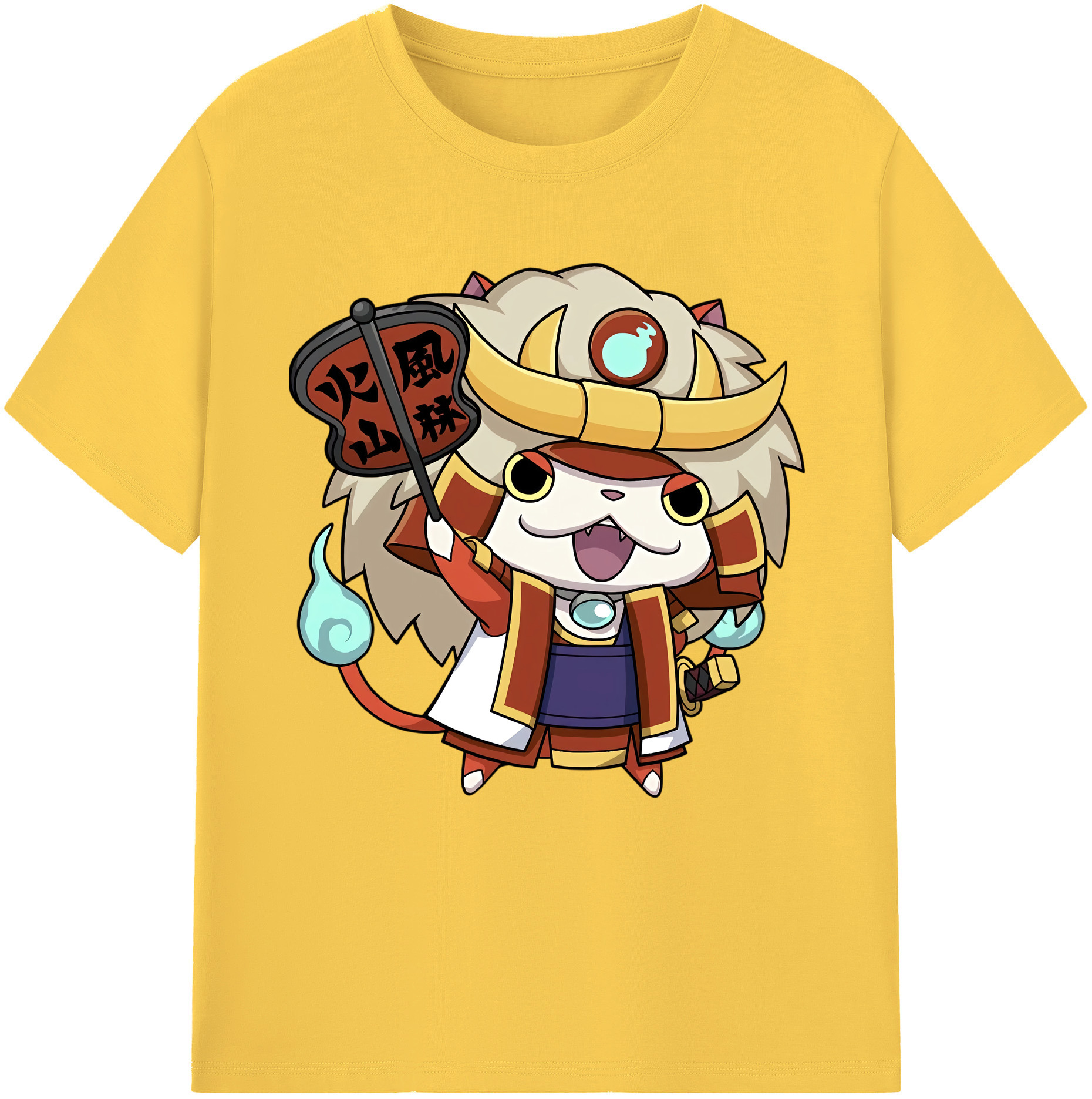 （画像用） 妖怪ウォッチ Yo-kai Watch 綿100％半袖Tシャツ（フロントプリント）