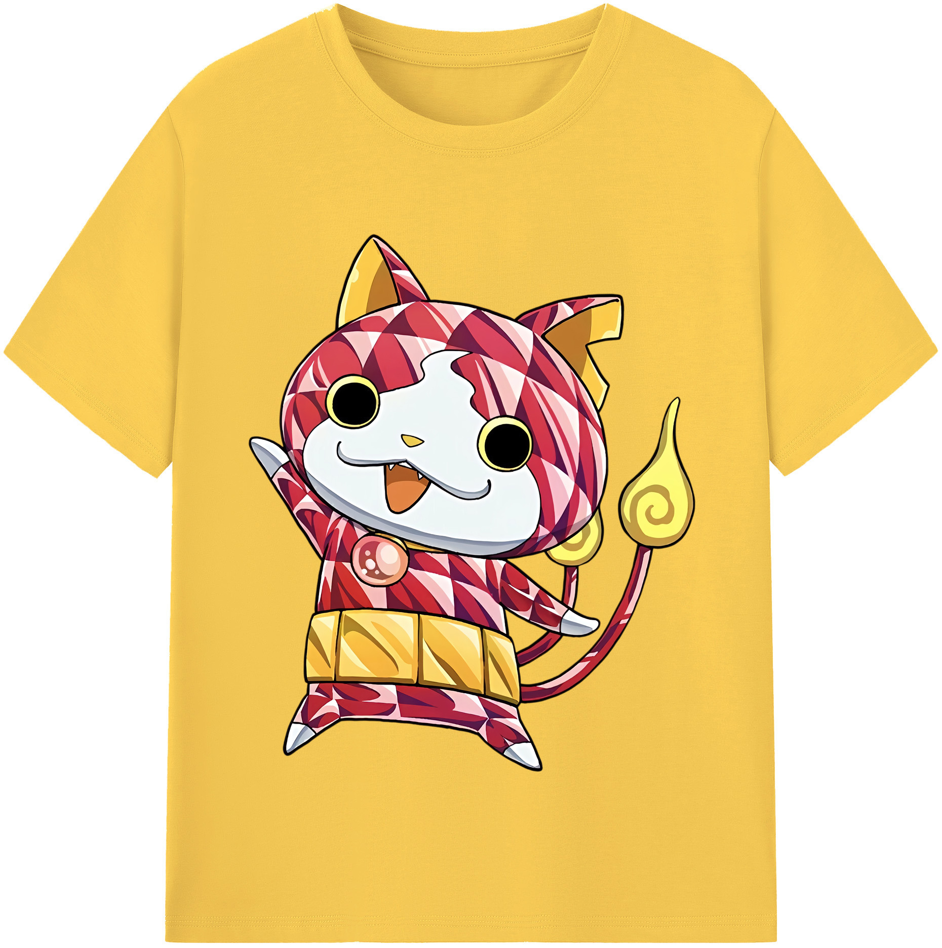 （画像用） 妖怪ウォッチ Yo-kai Watch 綿100％半袖Tシャツ（フロントプリント）