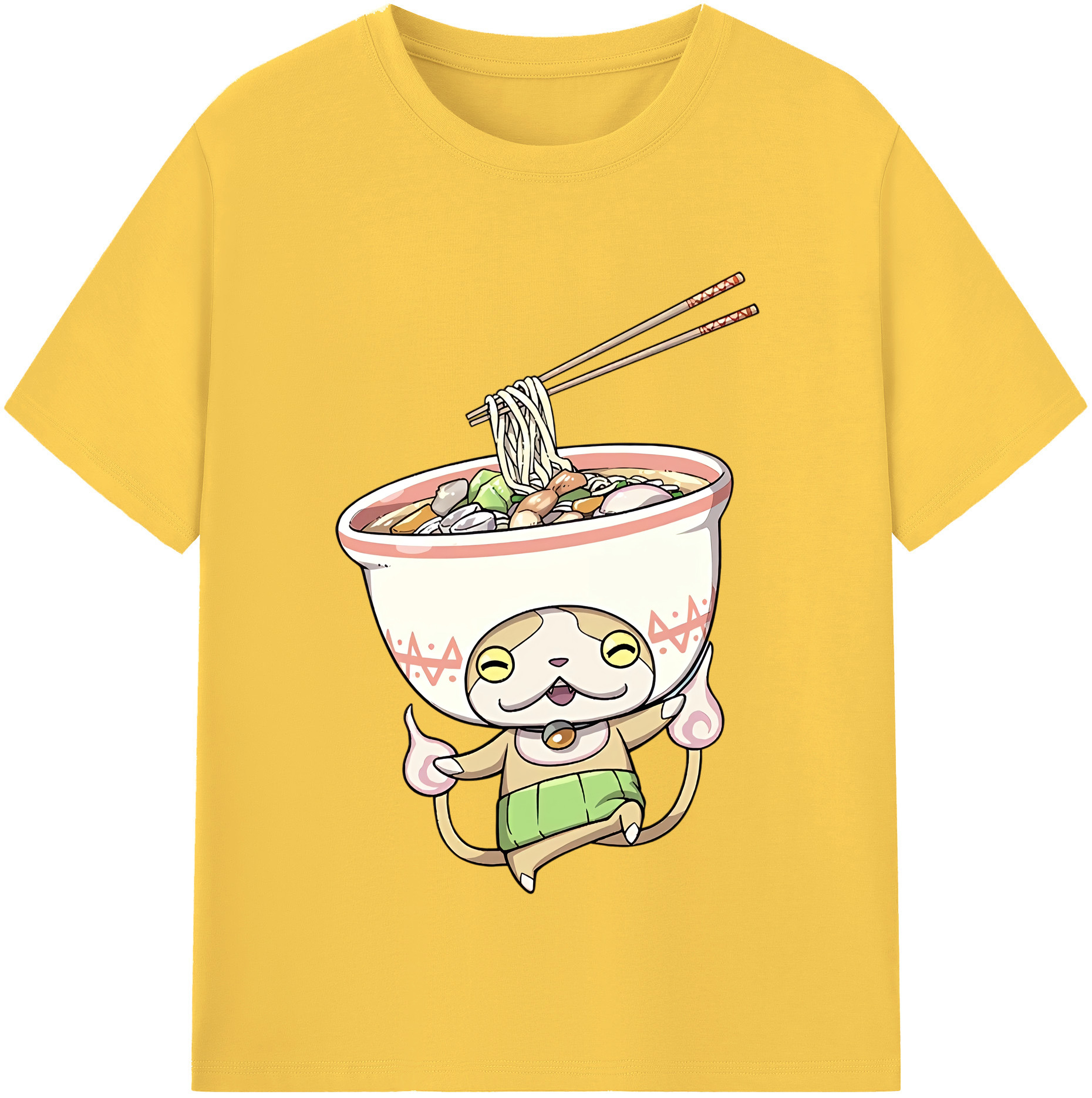 （画像用） 妖怪ウォッチ Yo-kai Watch 綿100％半袖Tシャツ（フロントプリント）