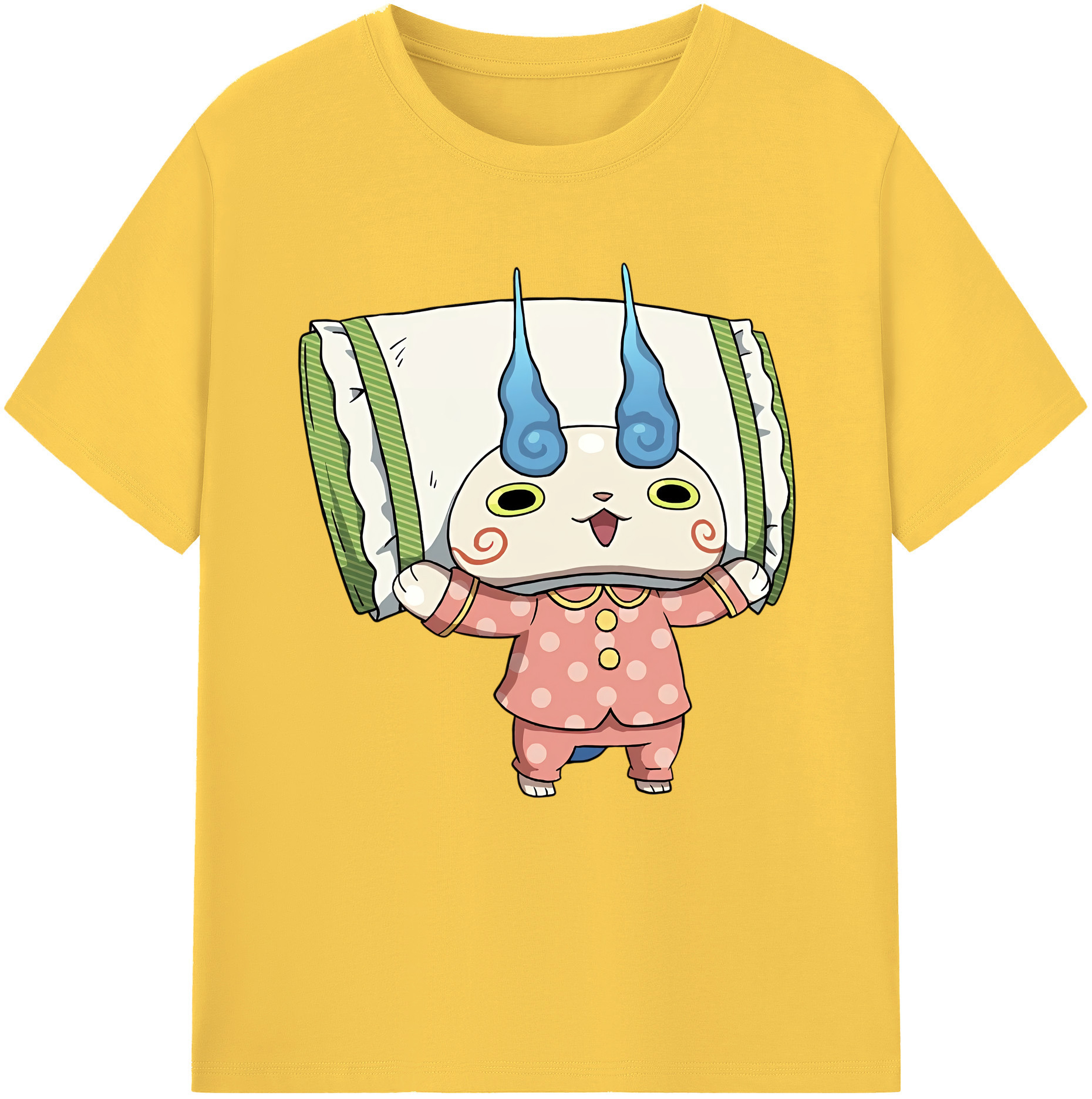 （画像用） 妖怪ウォッチ Yo-kai Watch 綿100％半袖Tシャツ（フロントプリント）