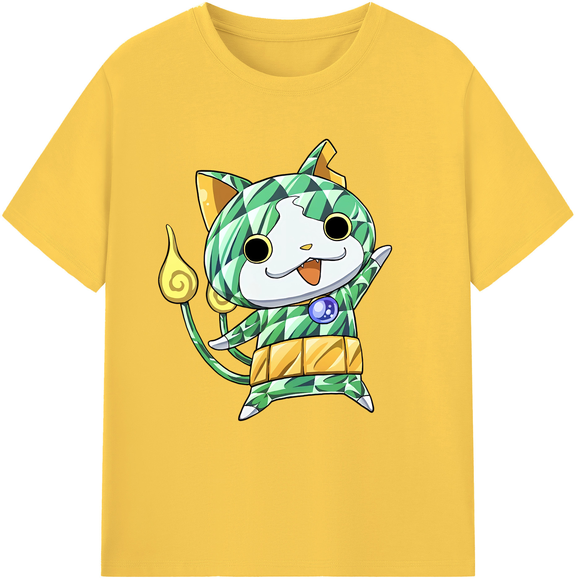 （画像用） 妖怪ウォッチ Yo-kai Watch 綿100％半袖Tシャツ（フロントプリント）