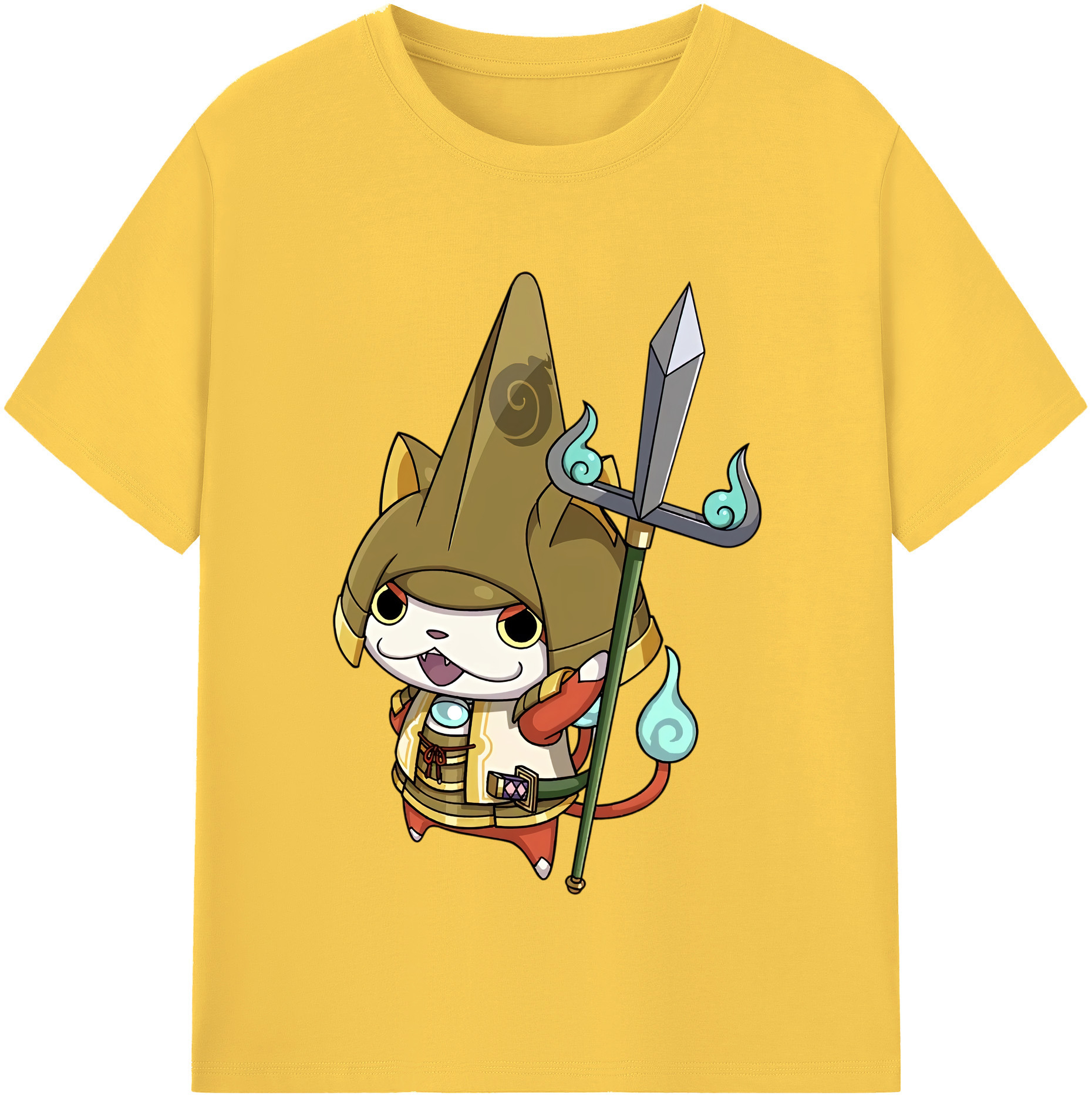 （画像用） 妖怪ウォッチ Yo-kai Watch 綿100％半袖Tシャツ（フロントプリント）