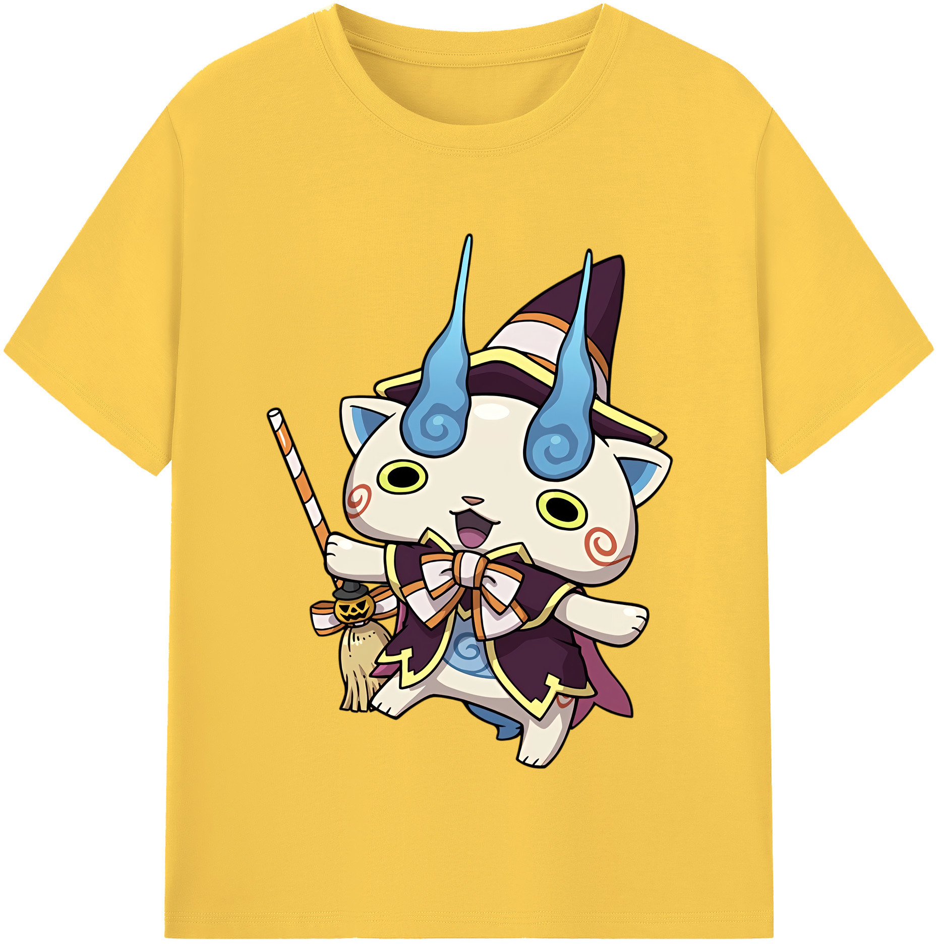 （画像用） 妖怪ウォッチ Yo-kai Watch 綿100％半袖Tシャツ（フロントプリント）