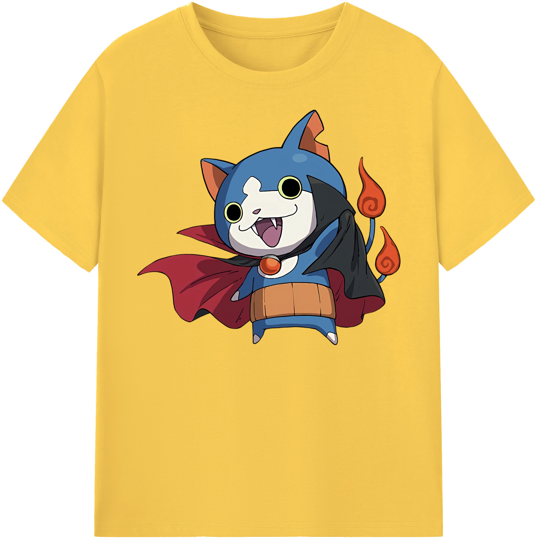 （画像用） 妖怪ウォッチ Yo-kai Watch 綿100％半袖Tシャツ（フロントプリント）