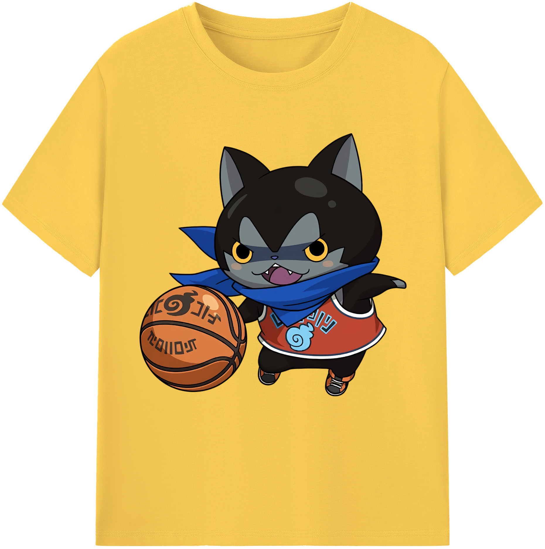 （画像用） 妖怪ウォッチ Yo-kai Watch 綿100％半袖Tシャツ（フロントプリント）