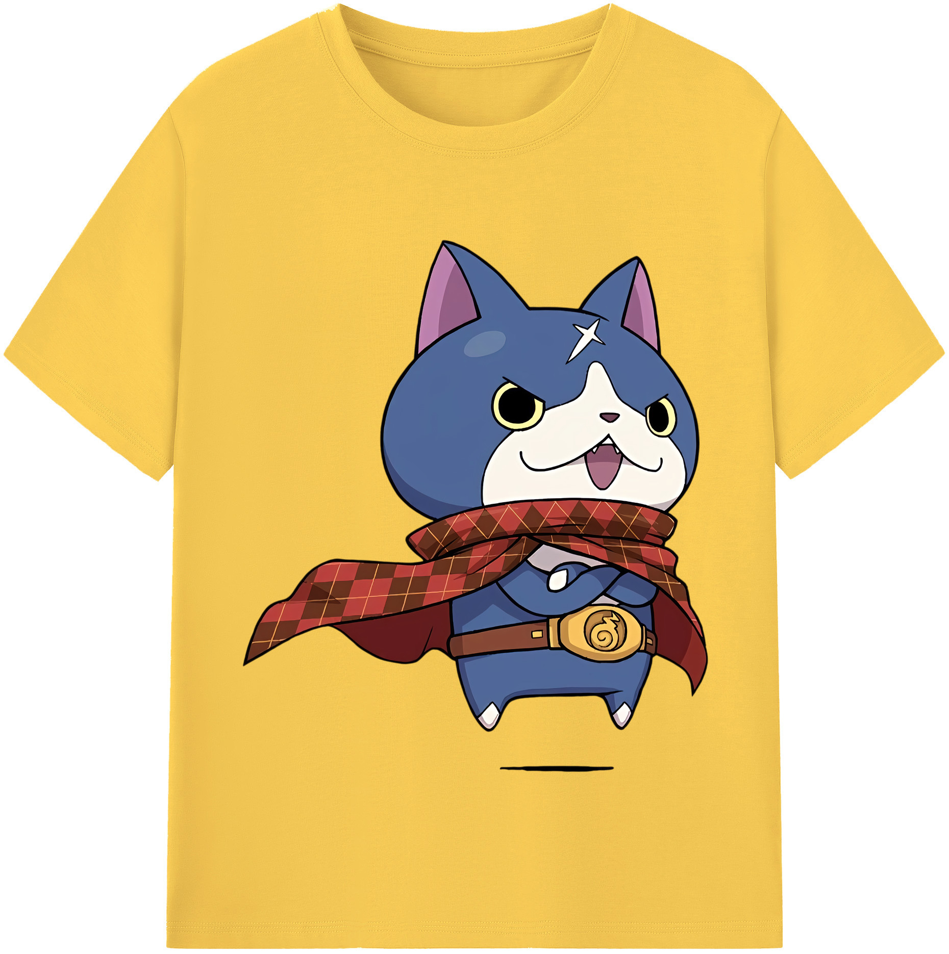 （画像用） 妖怪ウォッチ Yo-kai Watch 綿100％半袖Tシャツ（フロントプリント）