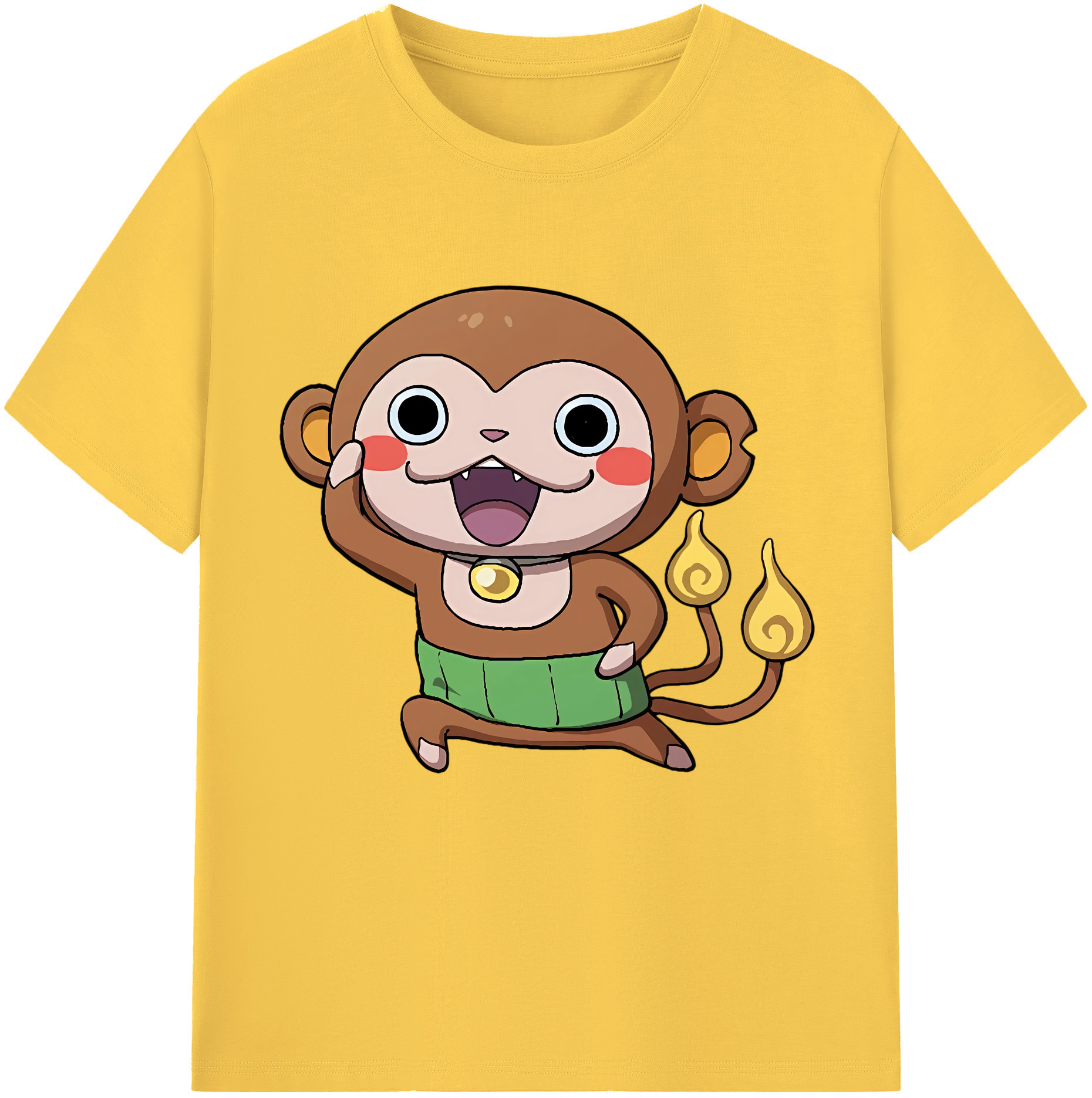 （画像用） 妖怪ウォッチ Yo-kai Watch 綿100％半袖Tシャツ（フロントプリント）