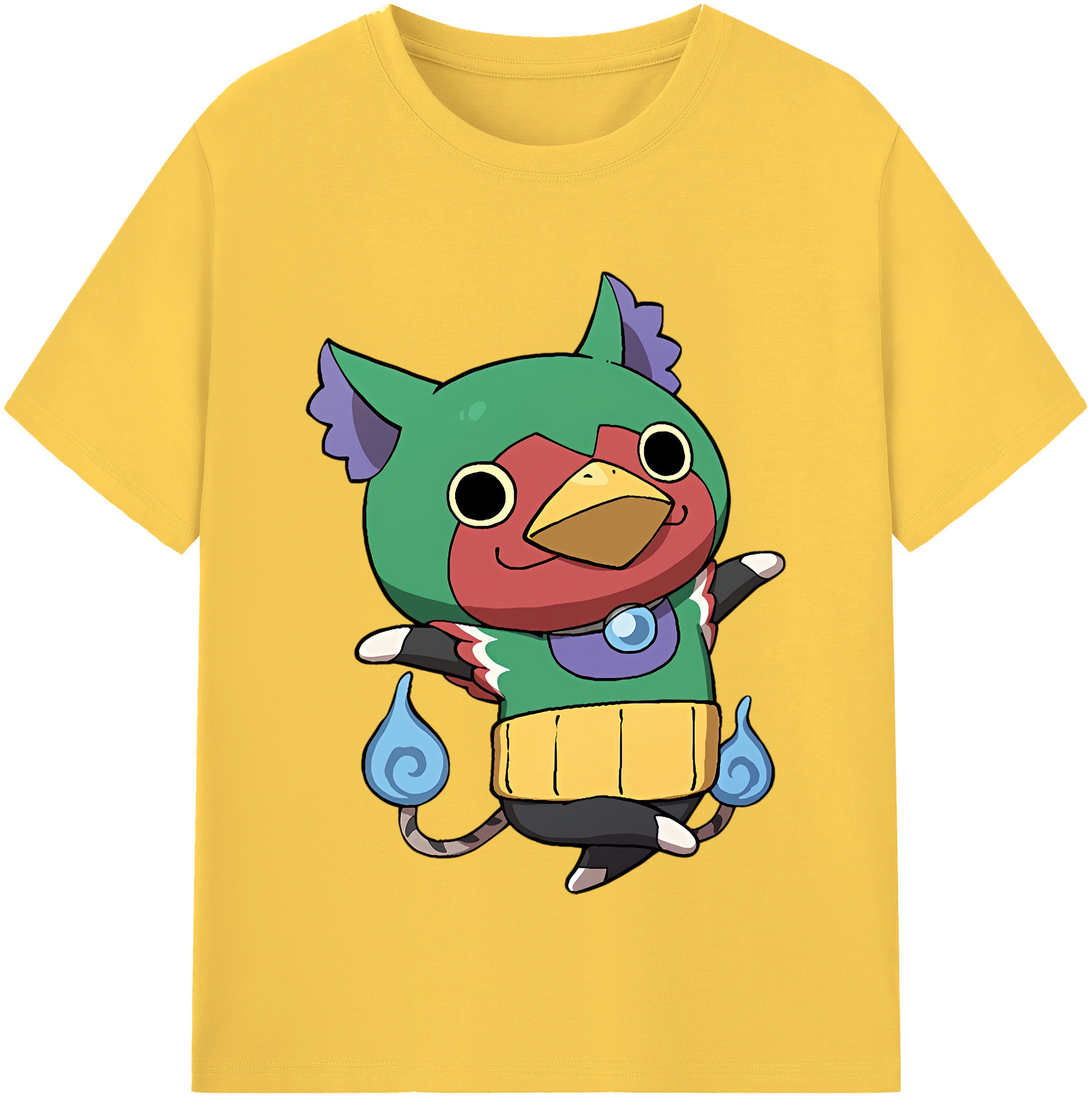 （画像用） 妖怪ウォッチ Yo-kai Watch 綿100％半袖Tシャツ（フロントプリント）