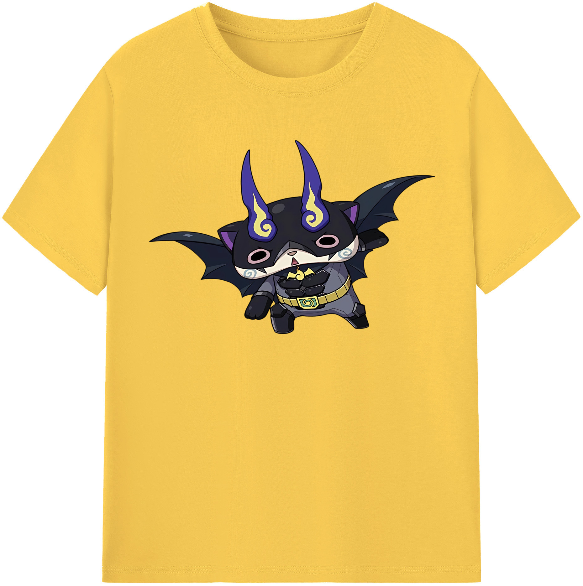（画像用） 妖怪ウォッチ Yo-kai Watch 綿100％半袖Tシャツ（フロントプリント）