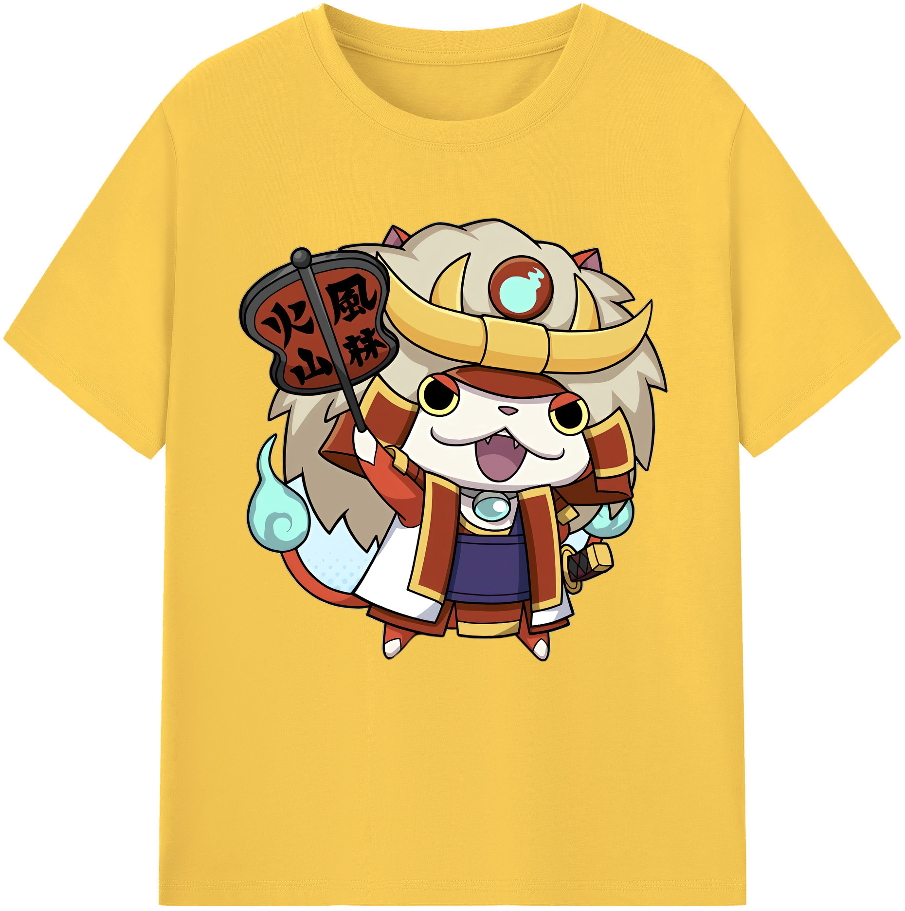 （画像用） 妖怪ウォッチ Yo-kai Watch 綿100％半袖Tシャツ（フロントプリント）