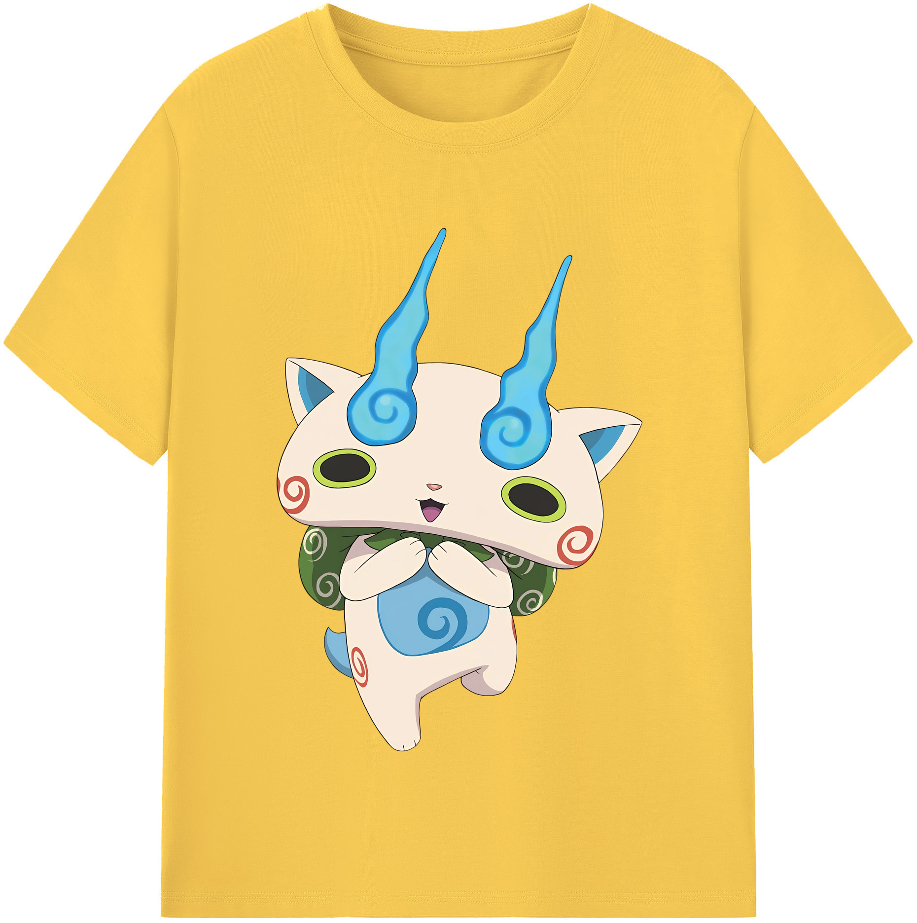（画像用） 妖怪ウォッチ Yo-kai Watch 綿100％半袖Tシャツ（フロントプリント）